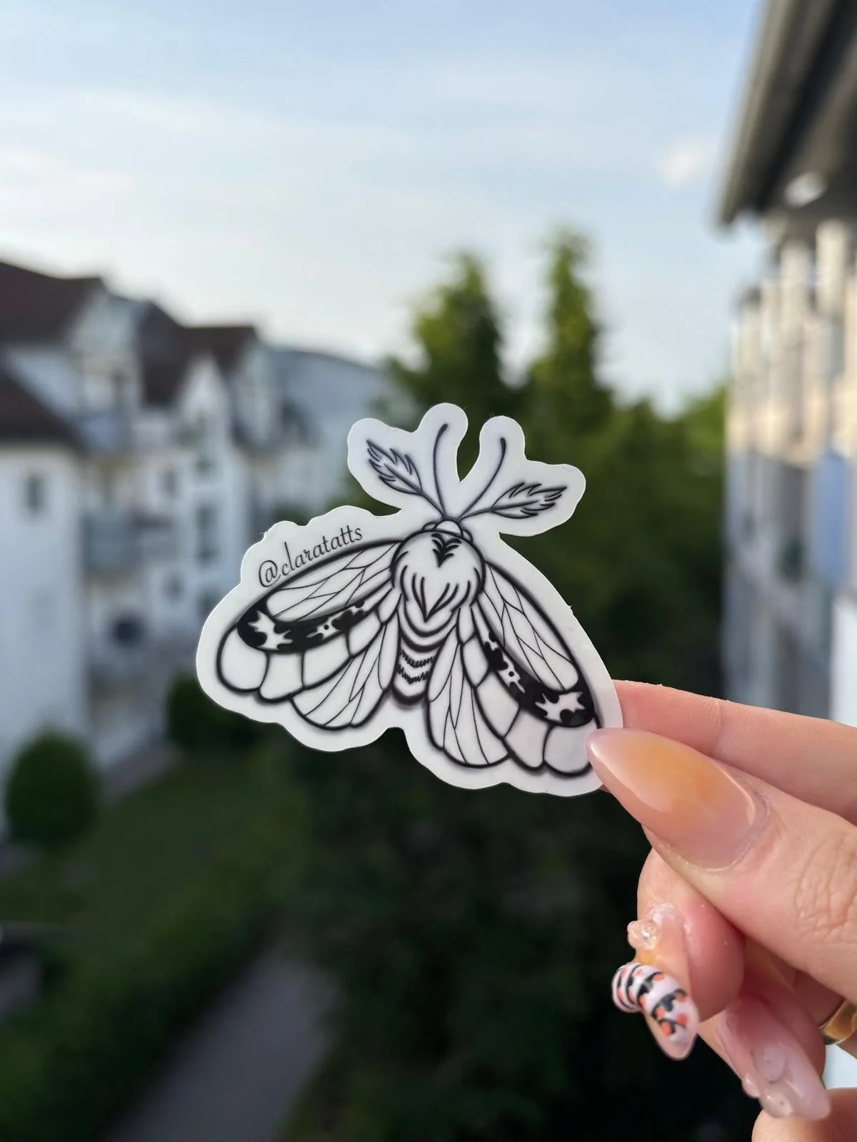 moth Sticker
