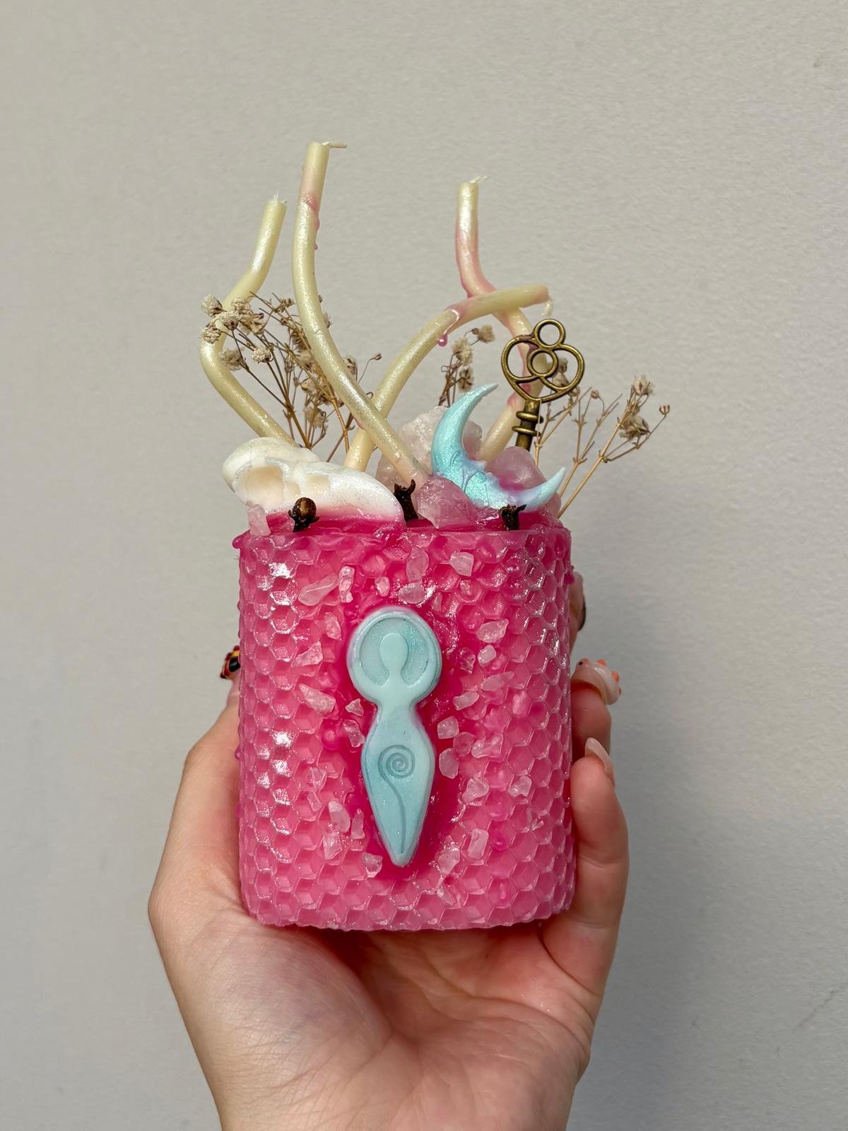 divine feminine candle