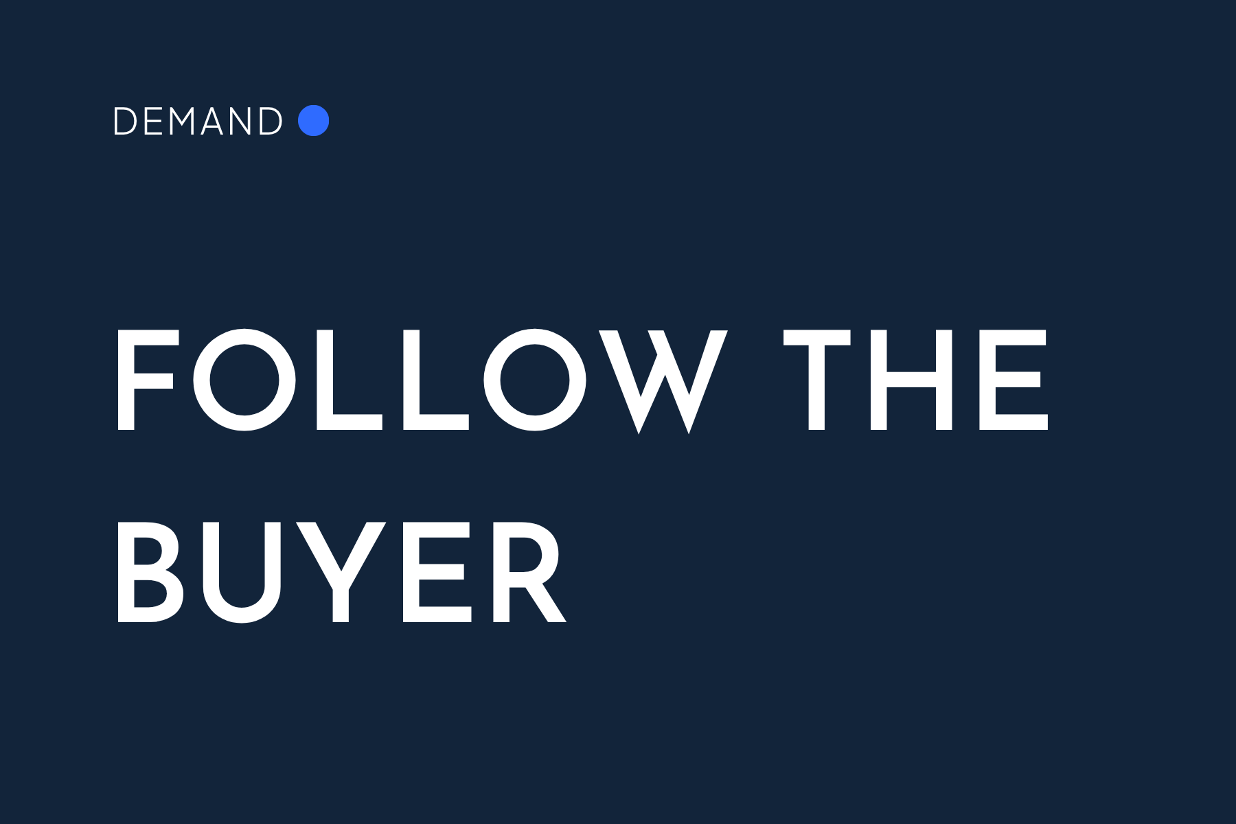 Your channel mix should answer to your ICP, not your executives