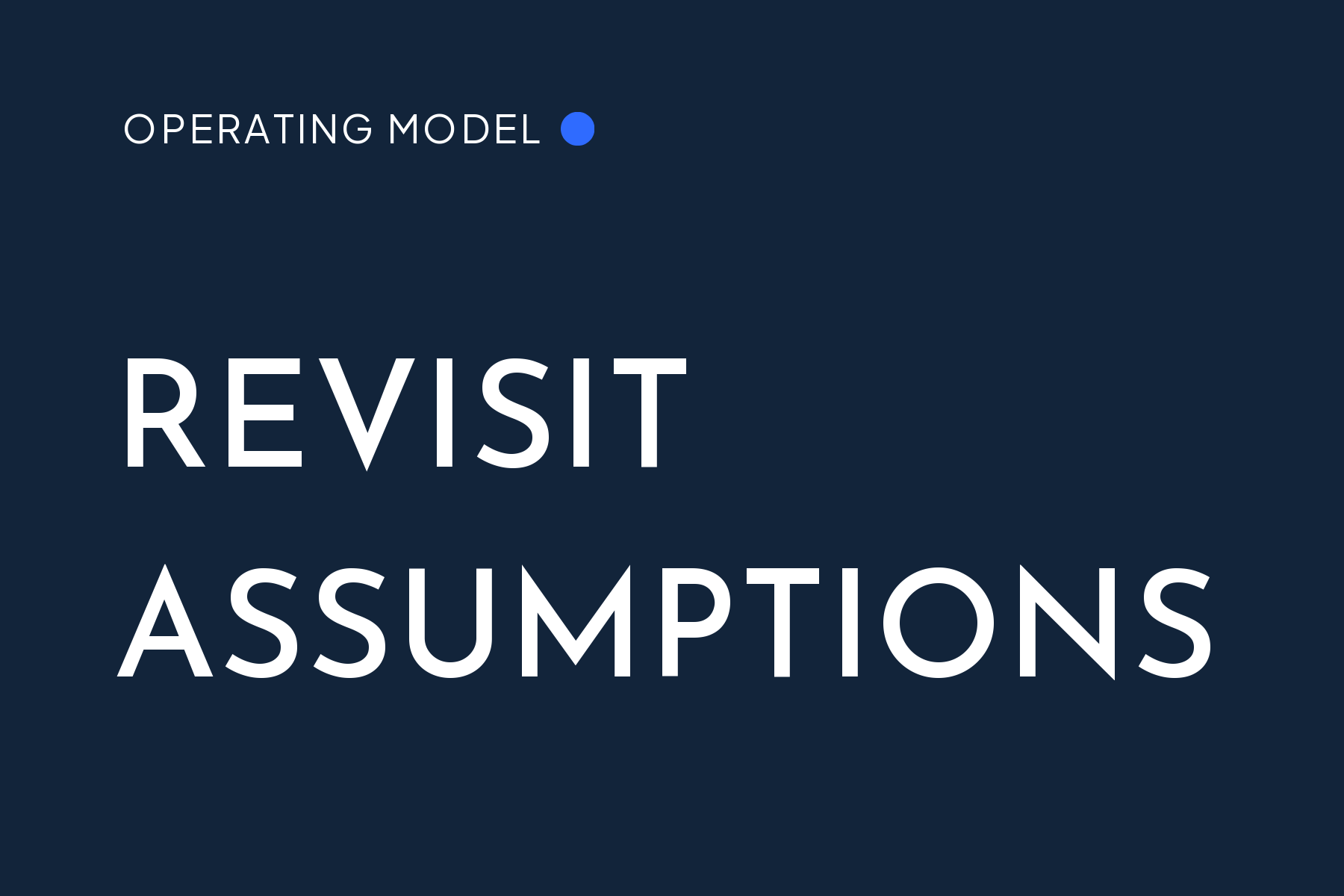 When your business has outgrown its GTM operating model