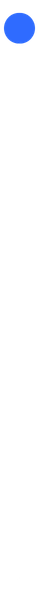 Blue dot with vertical line.