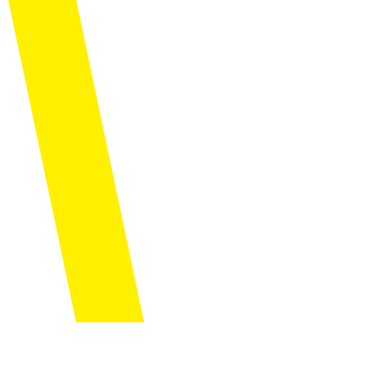 Yellow Diagonal Line