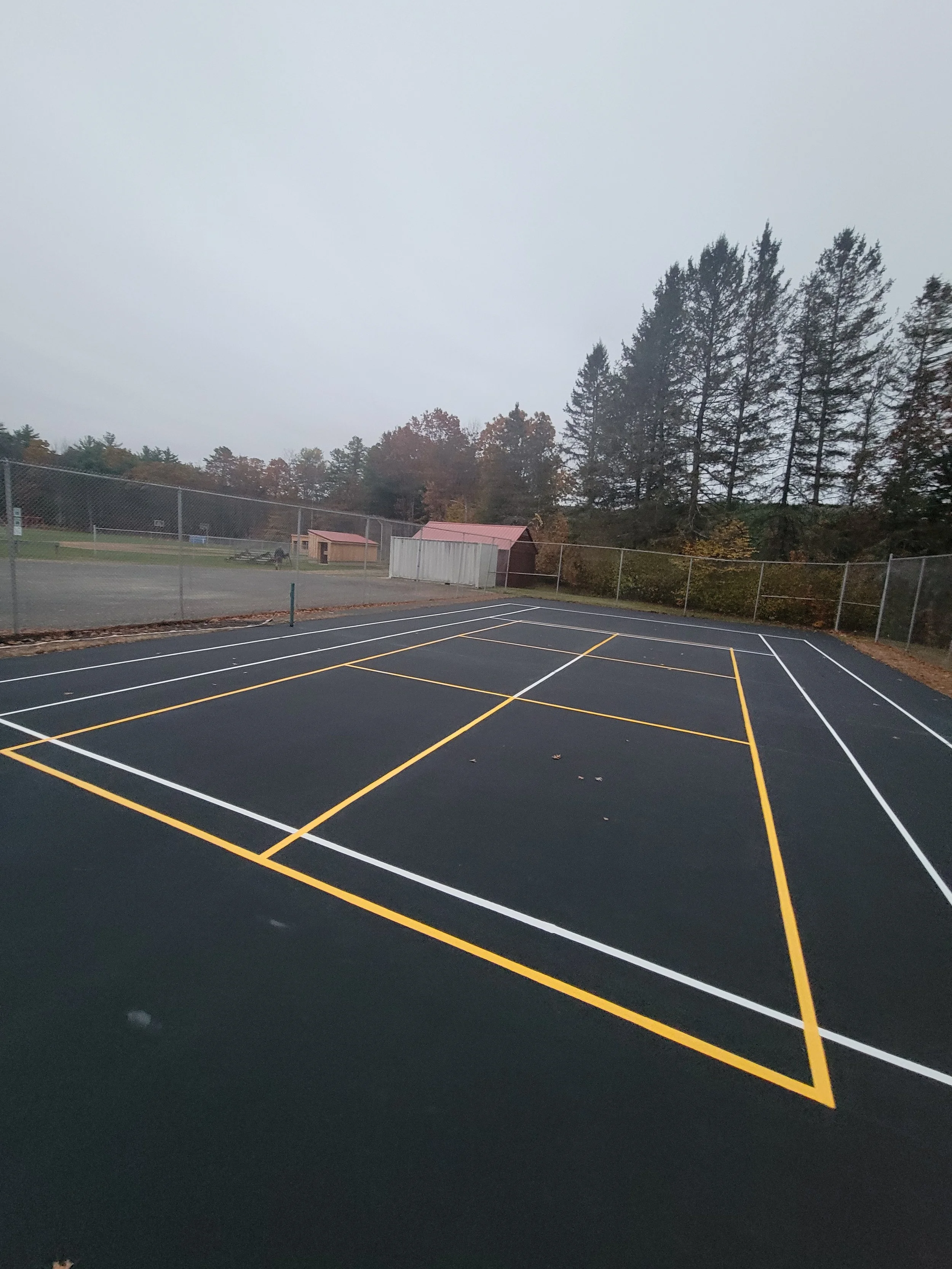 sport court resurfacing for schools