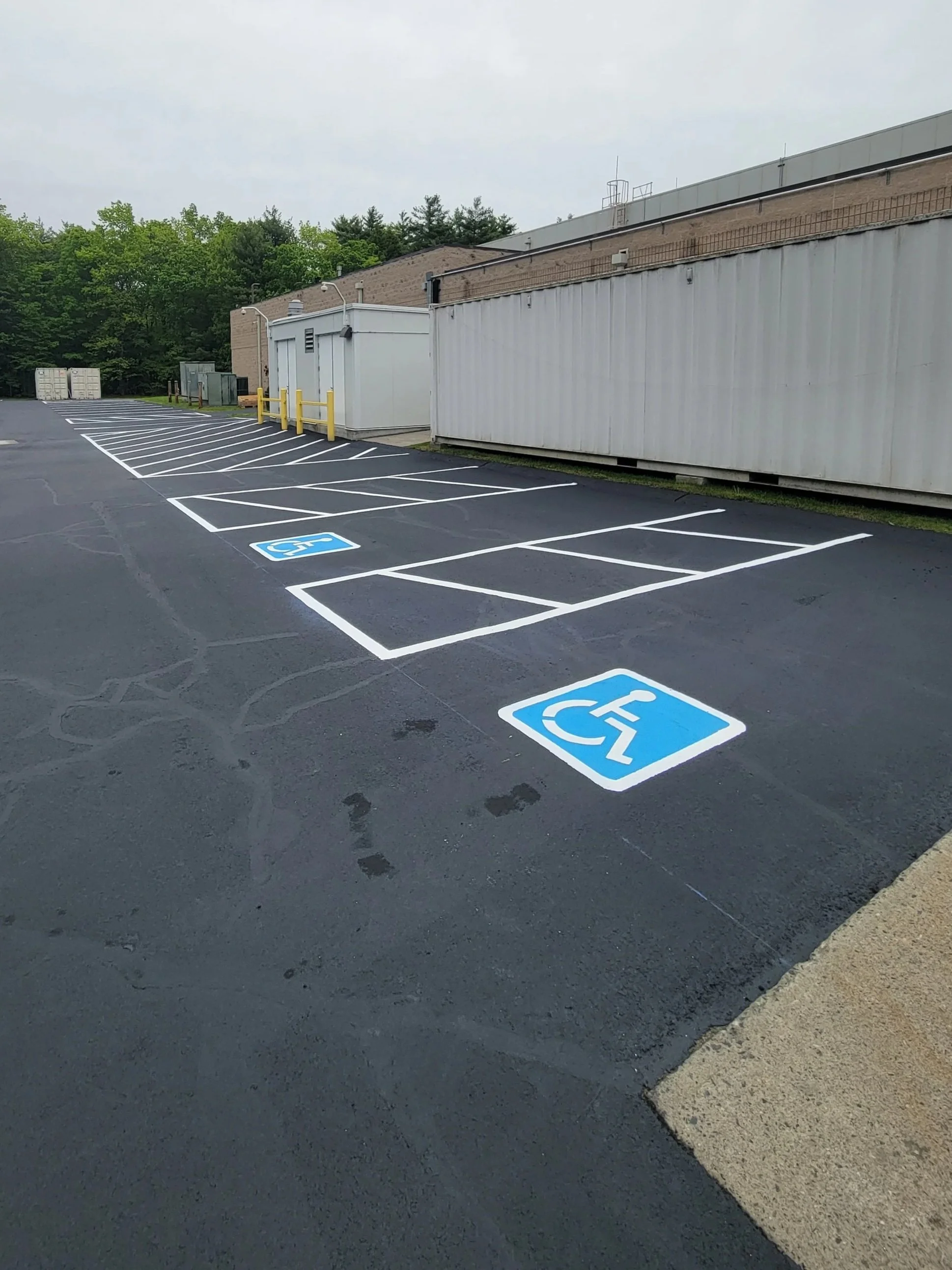 ADA Compliant Pavement Markings
