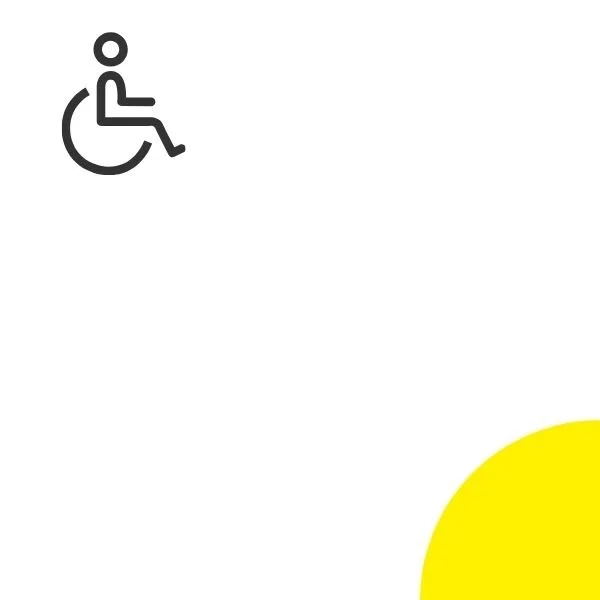 sticky note with ada compliance icon