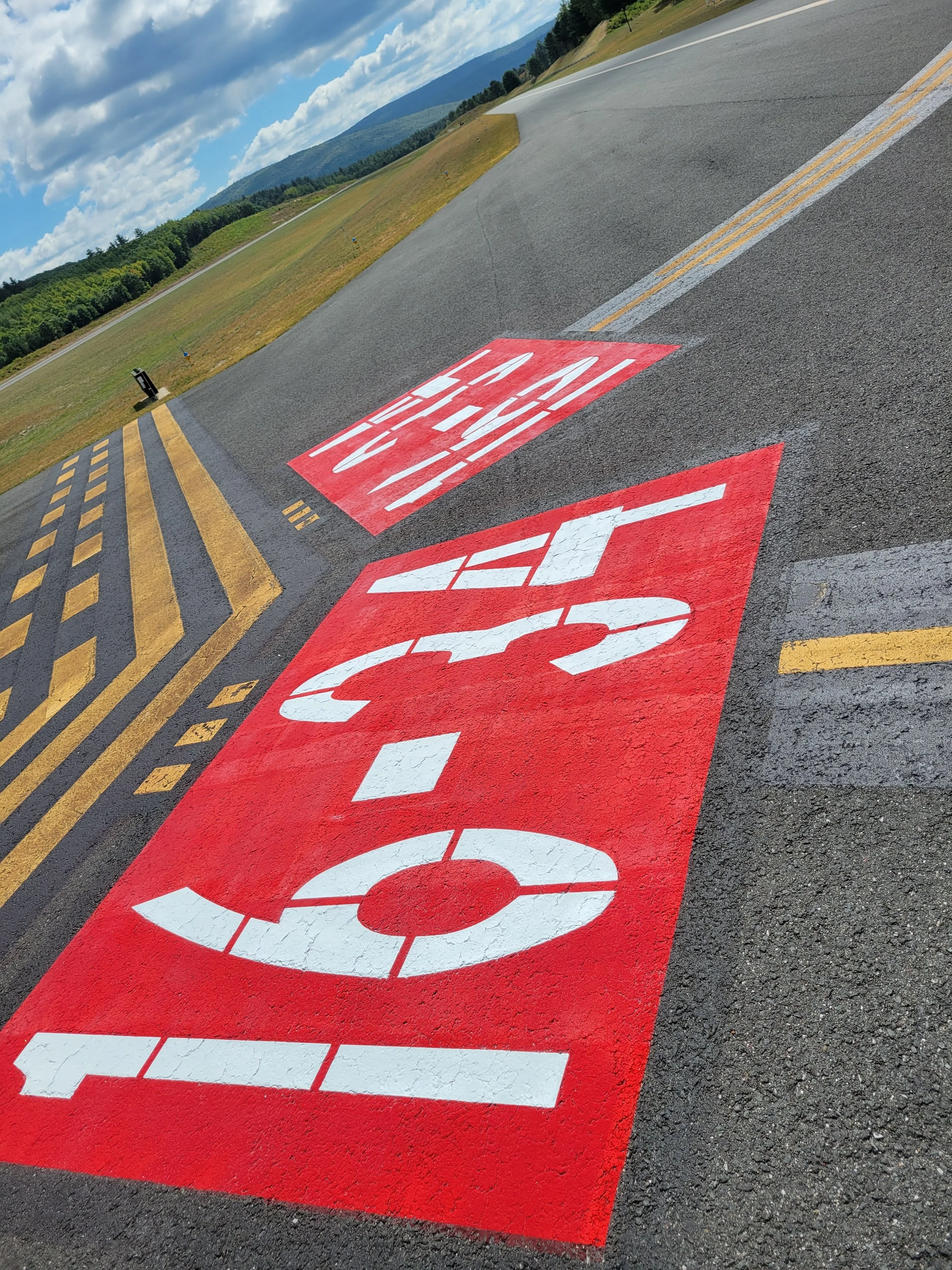 Airport Parking Painting