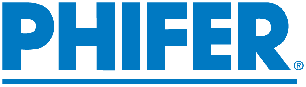 Blue PHI FER logo on a white background.