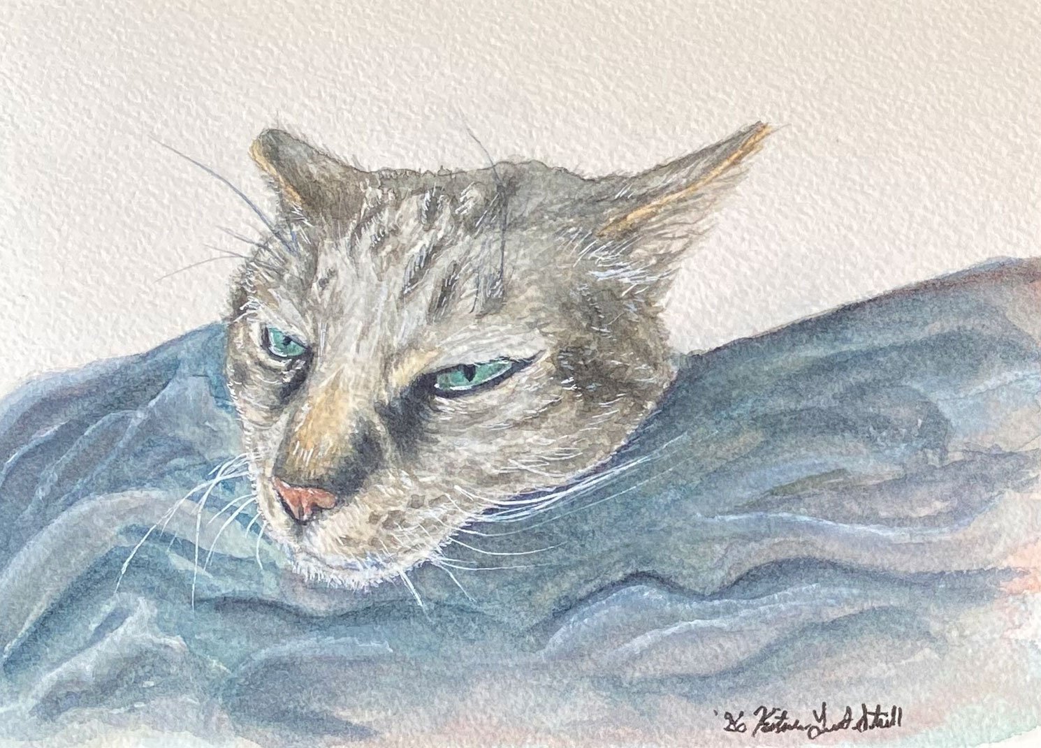 Lucy (Memorial Painting) — Private Collection
