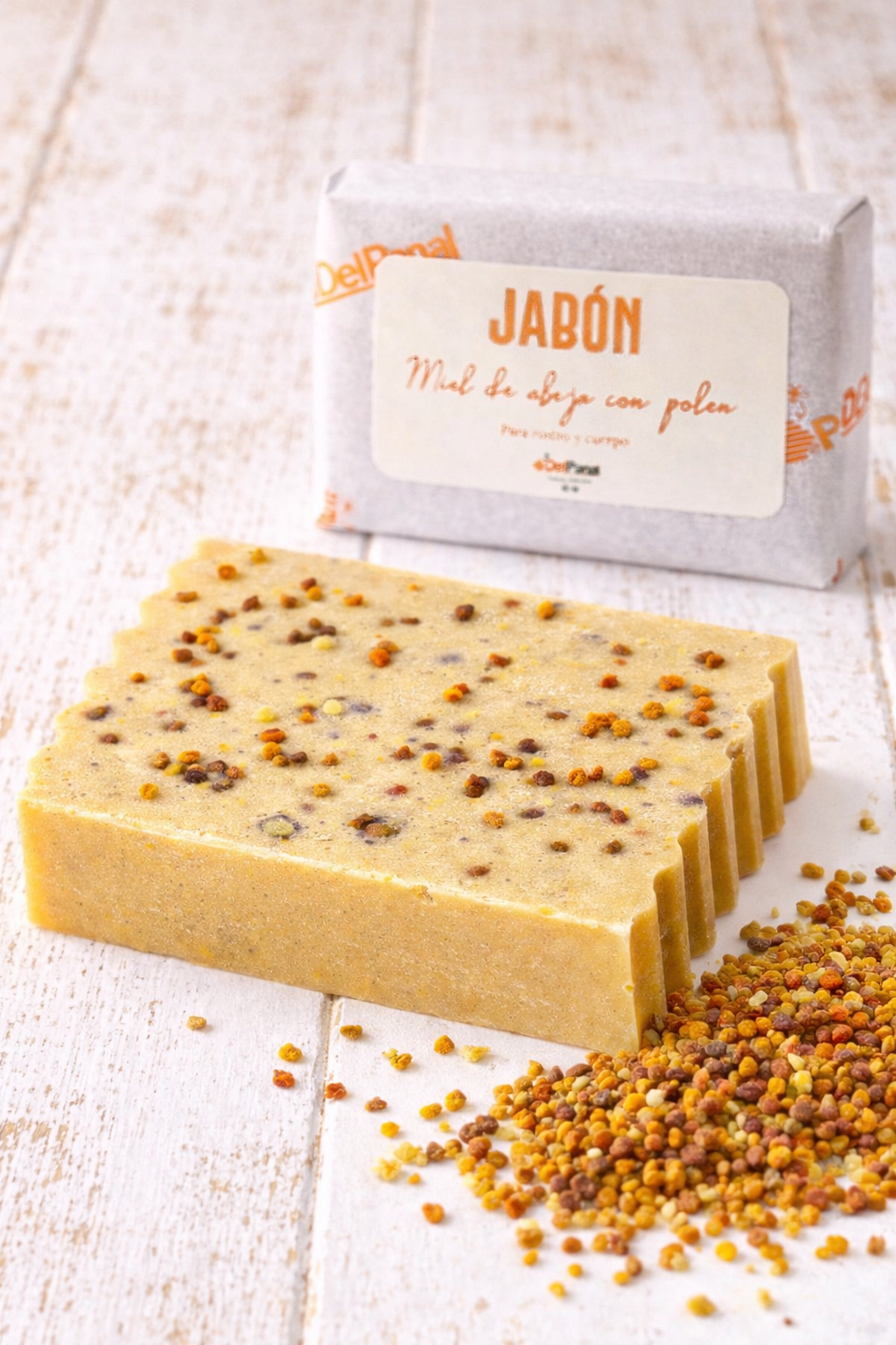 Jabón de Miel con Polen