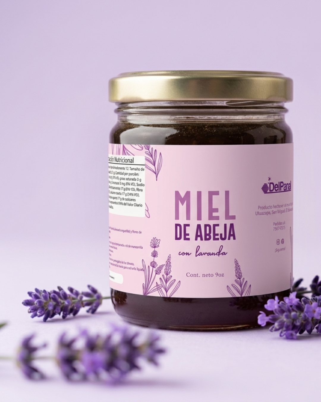 Miel con Lavanda