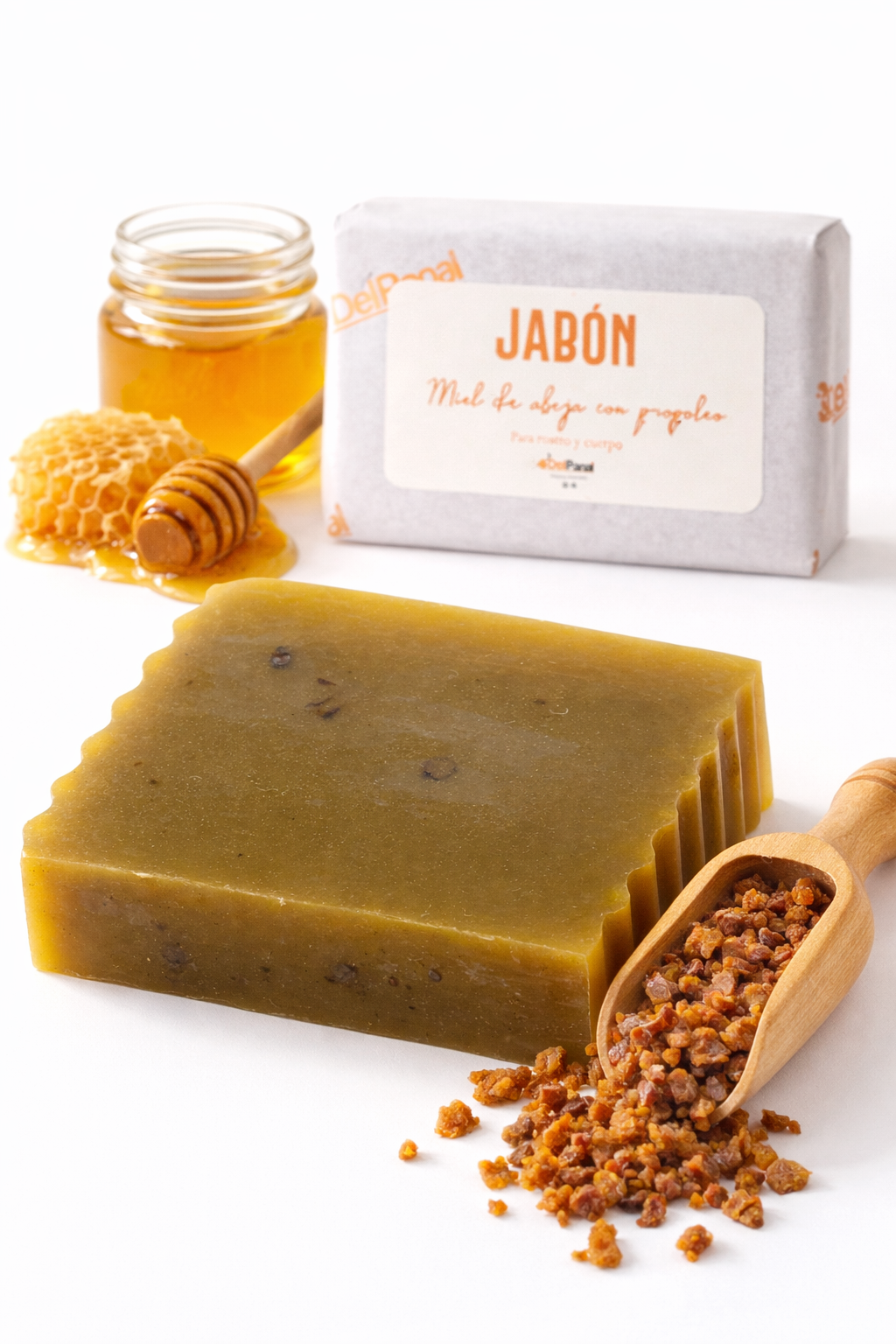 Jabón de Miel con Propóleos