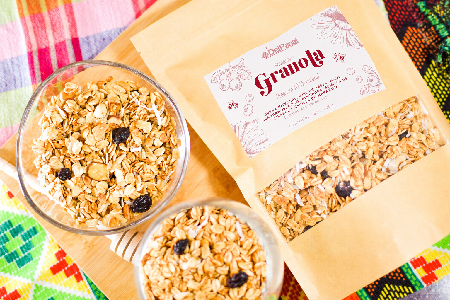 Granola de Arándanos