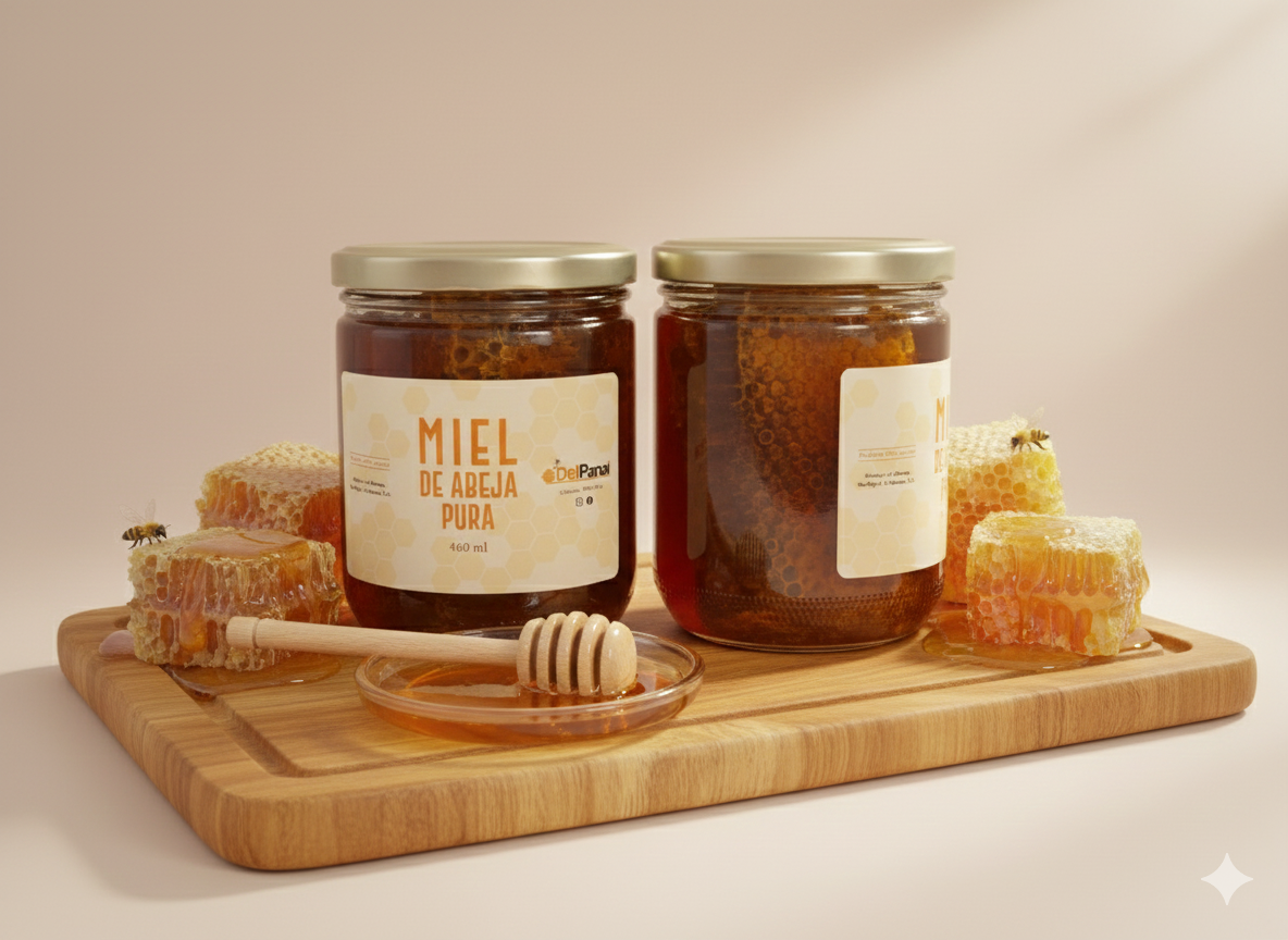 Miel de Abeja con Panal