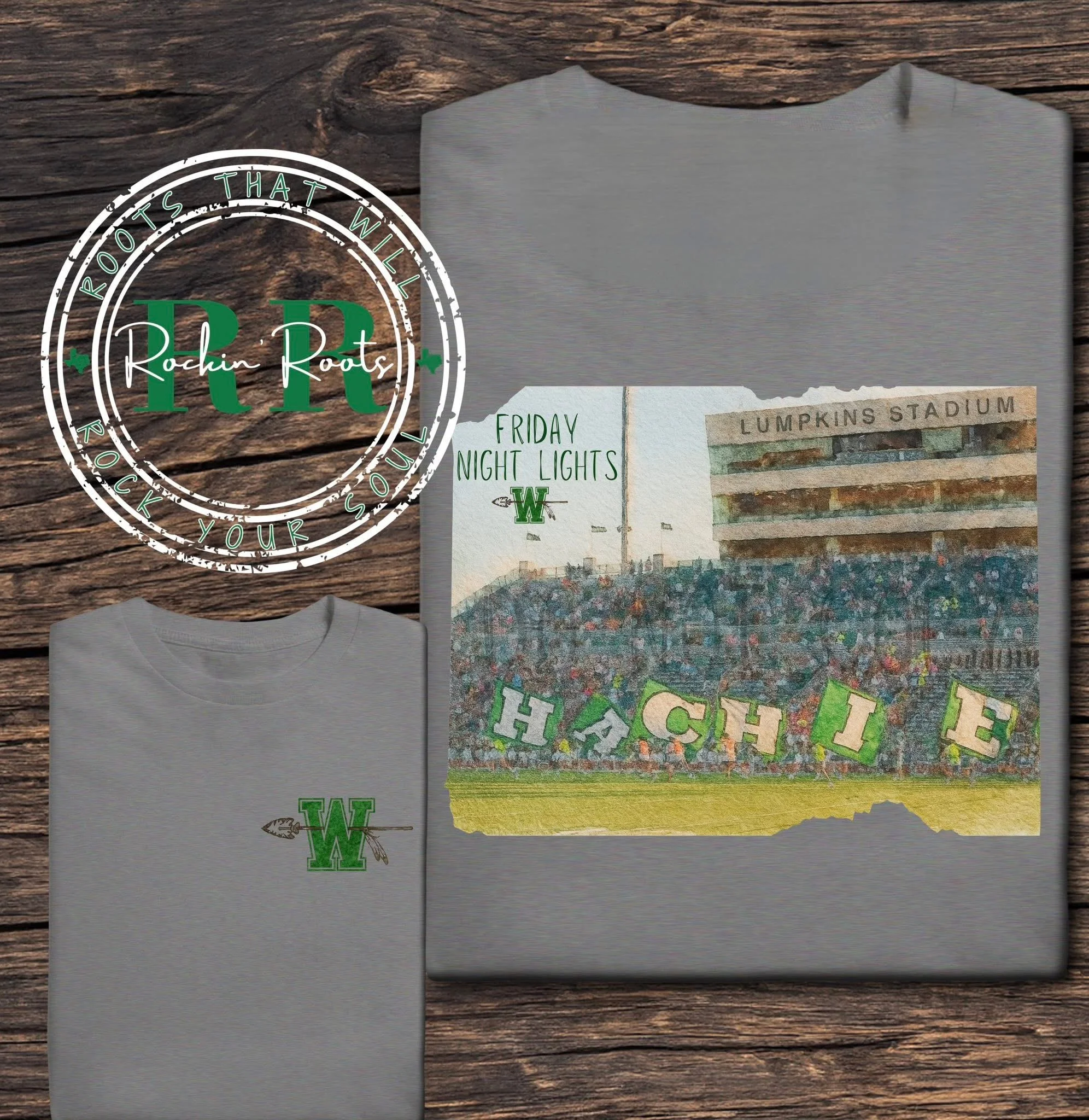 High School Stadium Spirit Tee