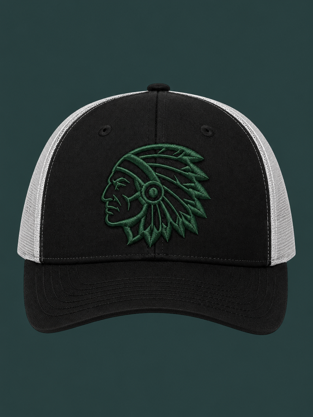 Indian Embroidered Richardson Snapback Hat