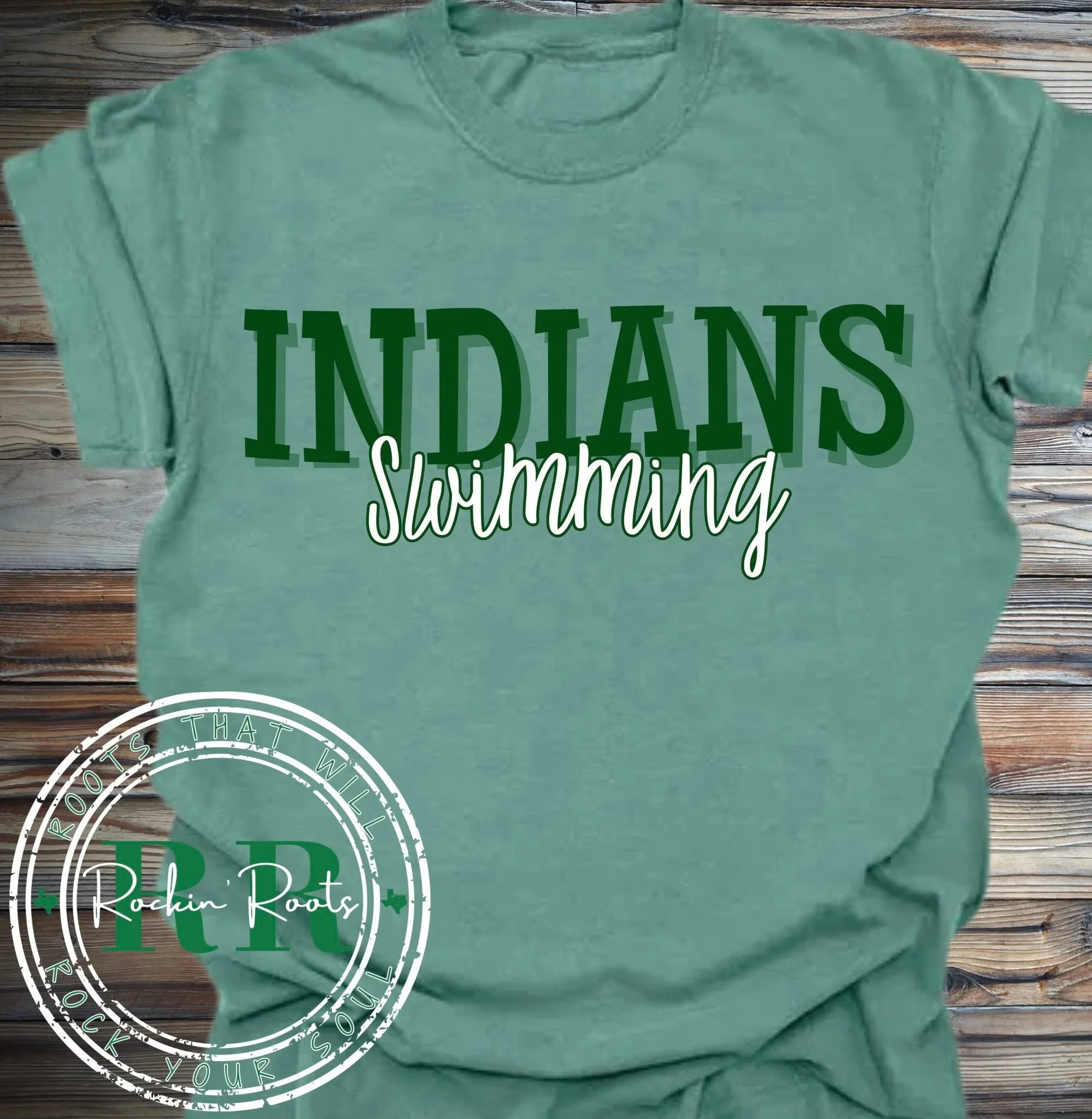 Indians Swimming Tee