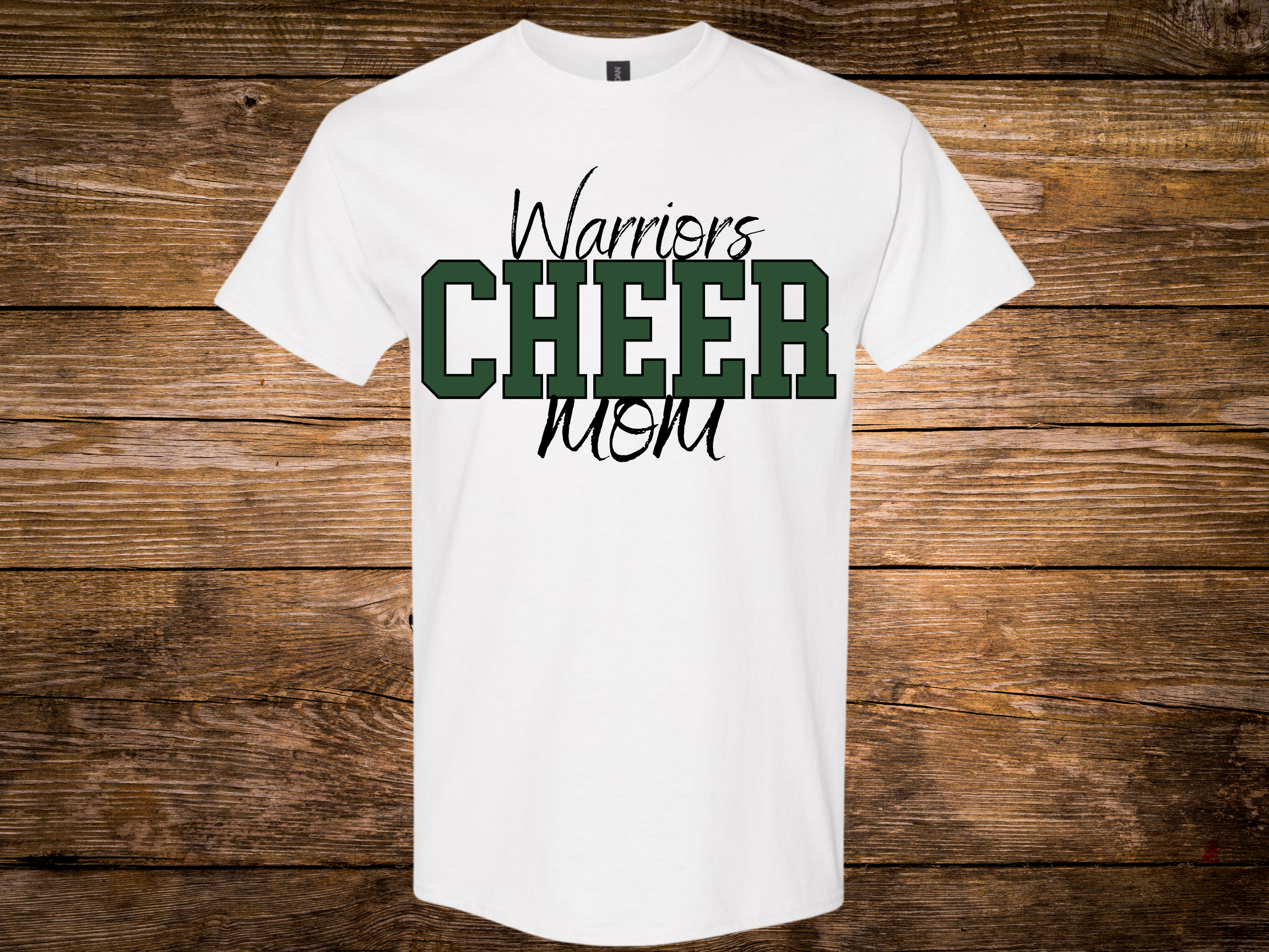 Classic Warriors Cheer Mom Tee