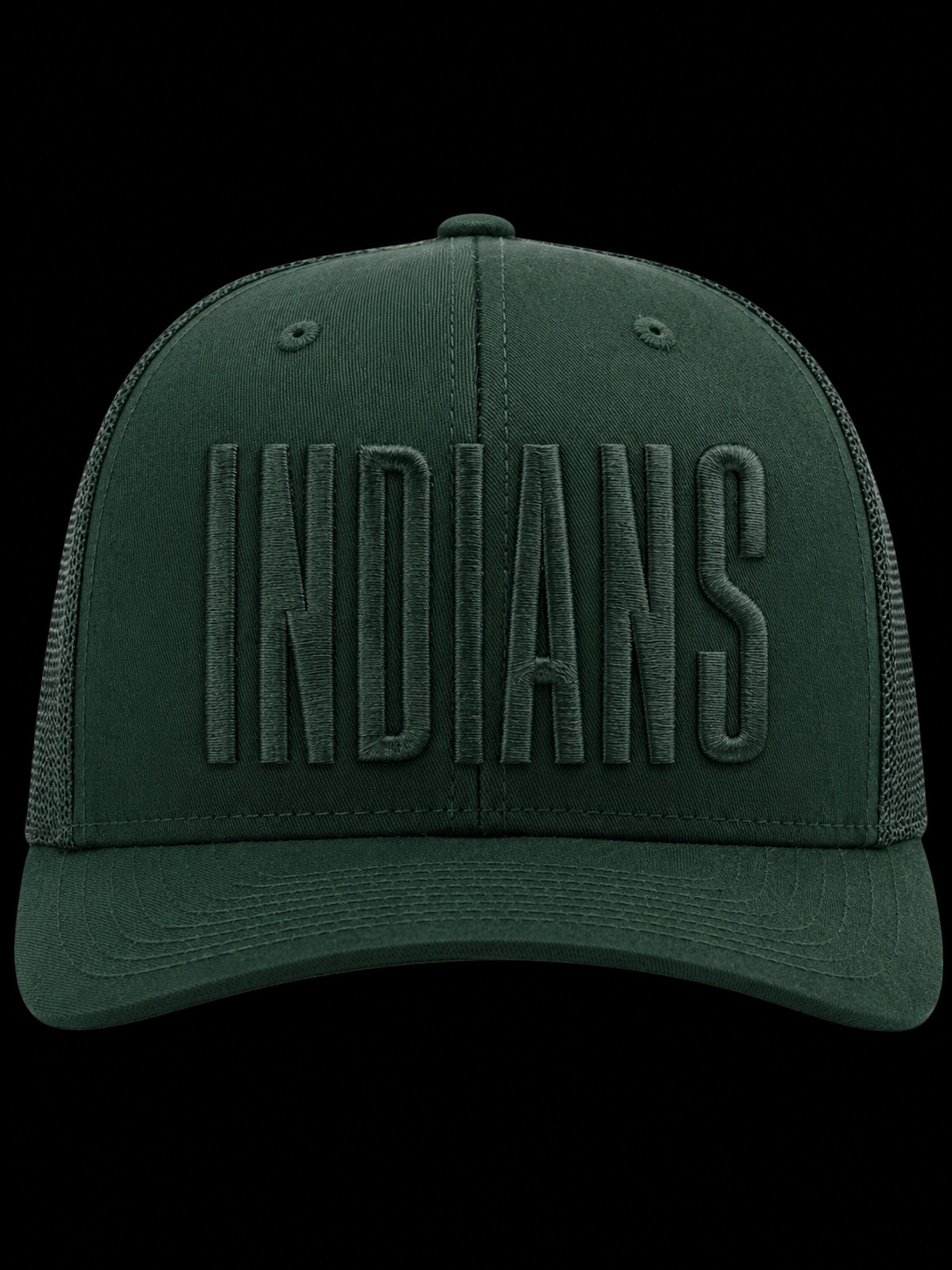 Monochrome Embroidered Richardson Snapback Hat