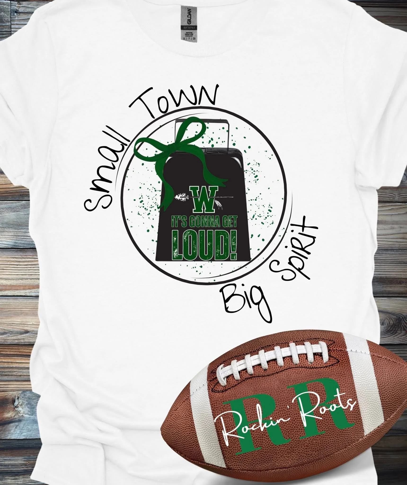 Small Town Big Spirit Tee
