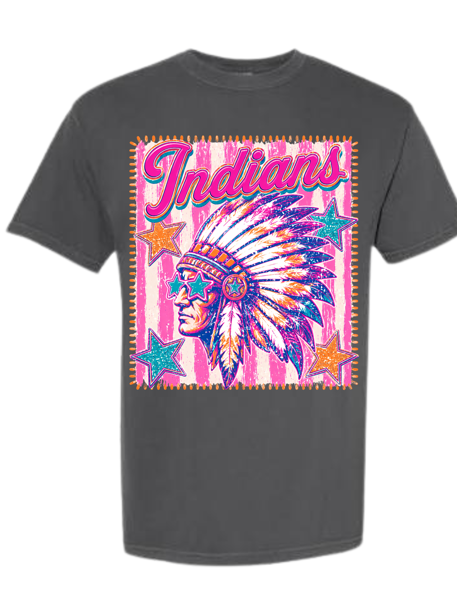Preppy Indians Mascot T-Shirt