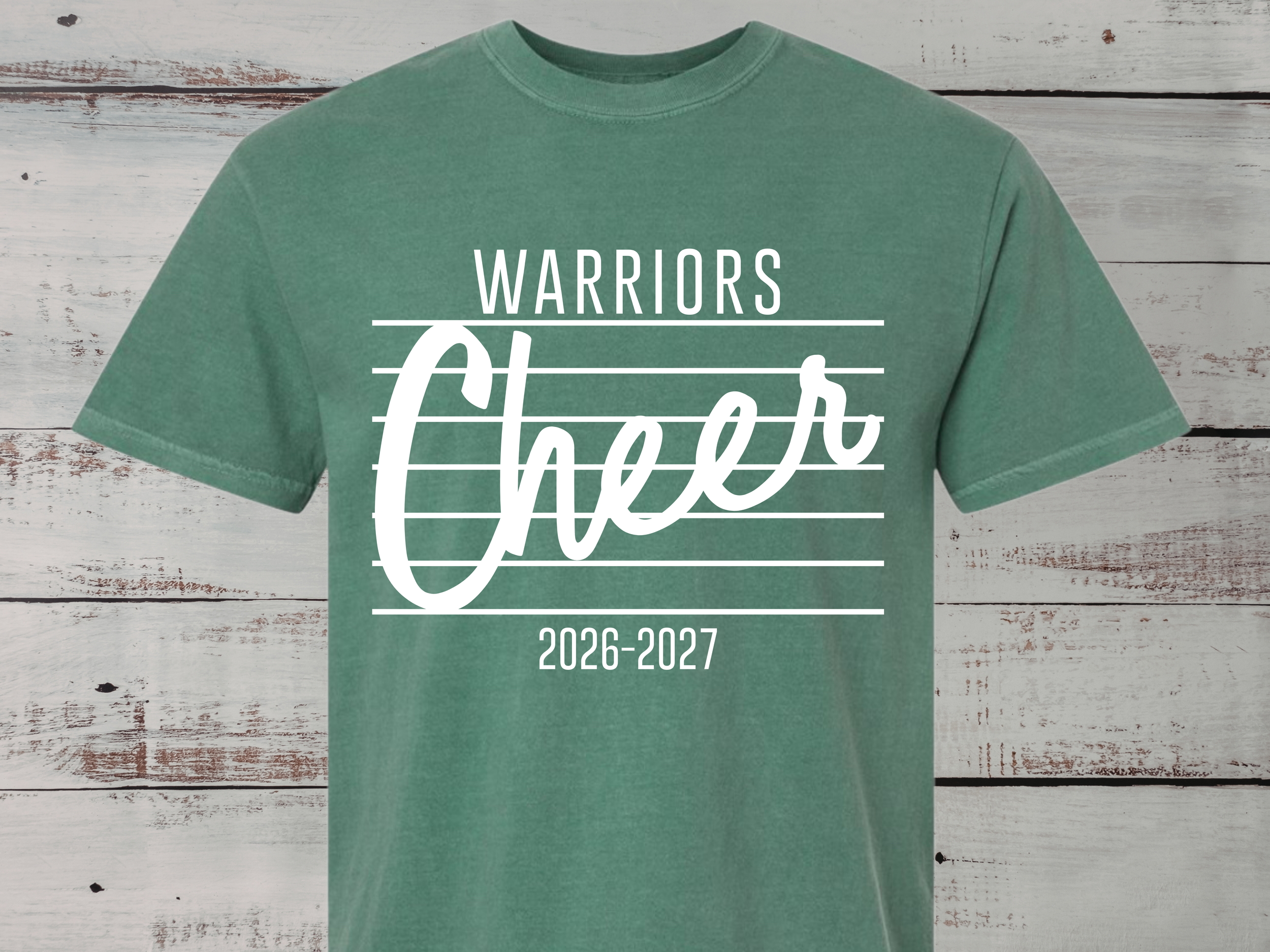 Retros Warriors Cheer Tee