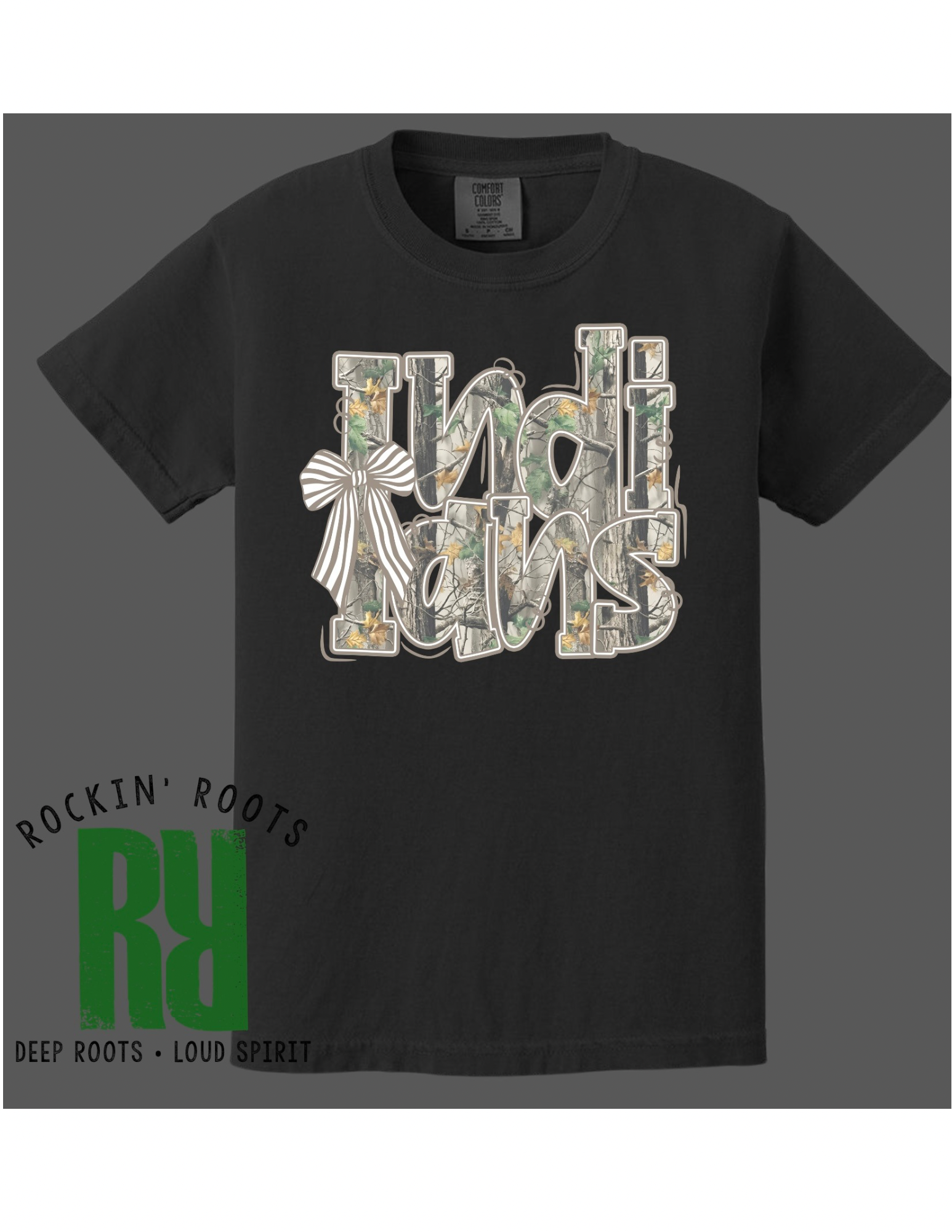 Preppy Camo Indians Tee