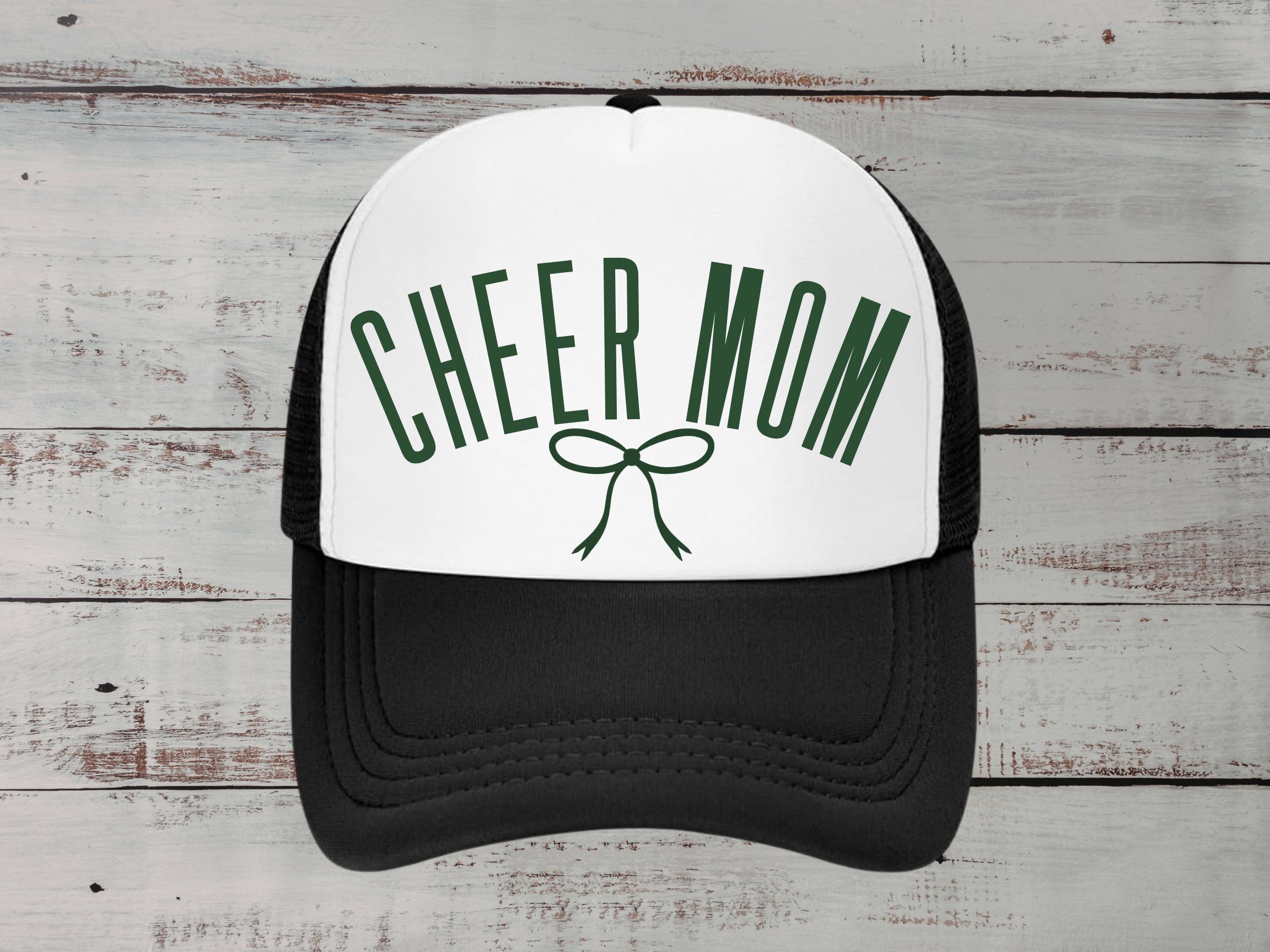 Cheer Mom Foam Trucker Hat