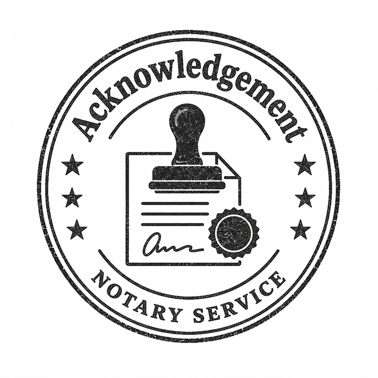 Acknowledgement Notarizations