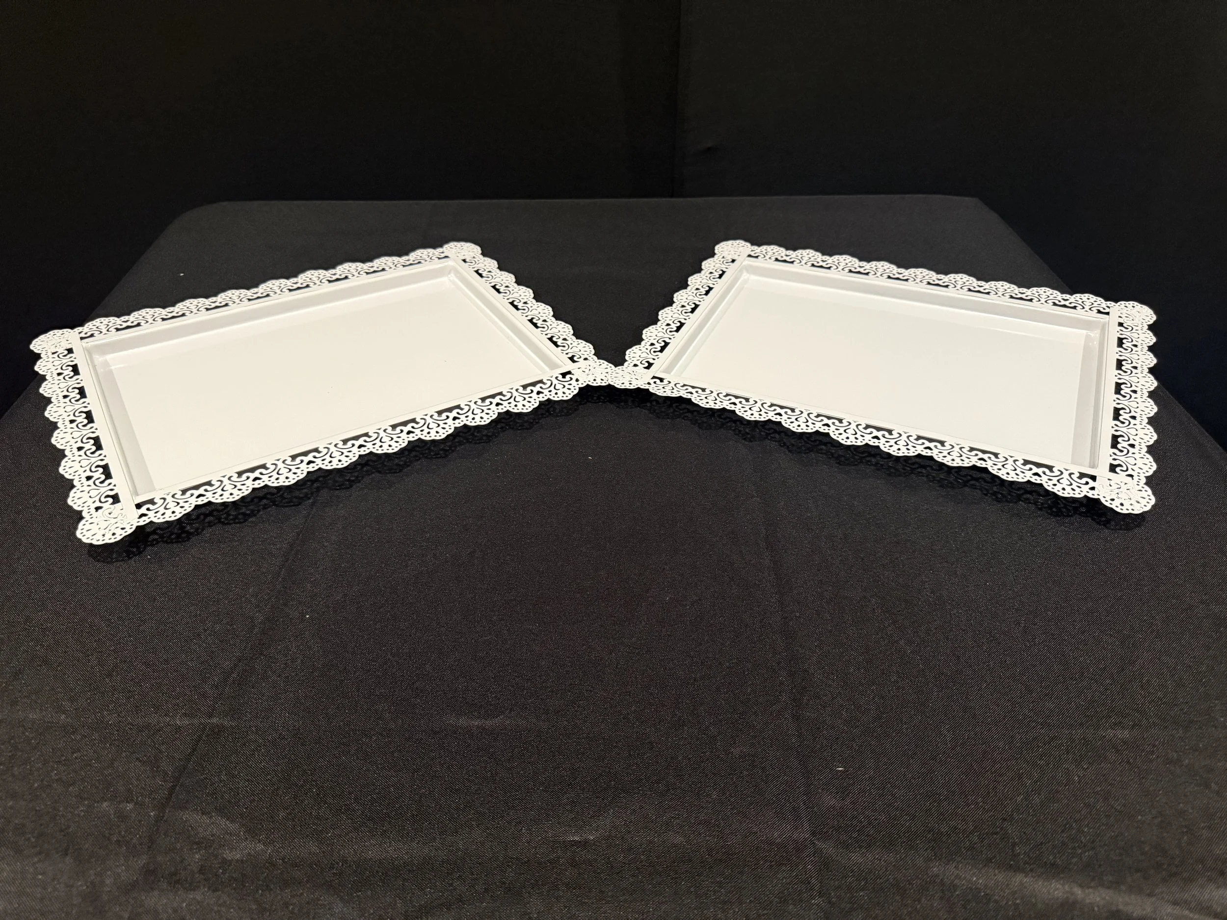 White Dessert Plates