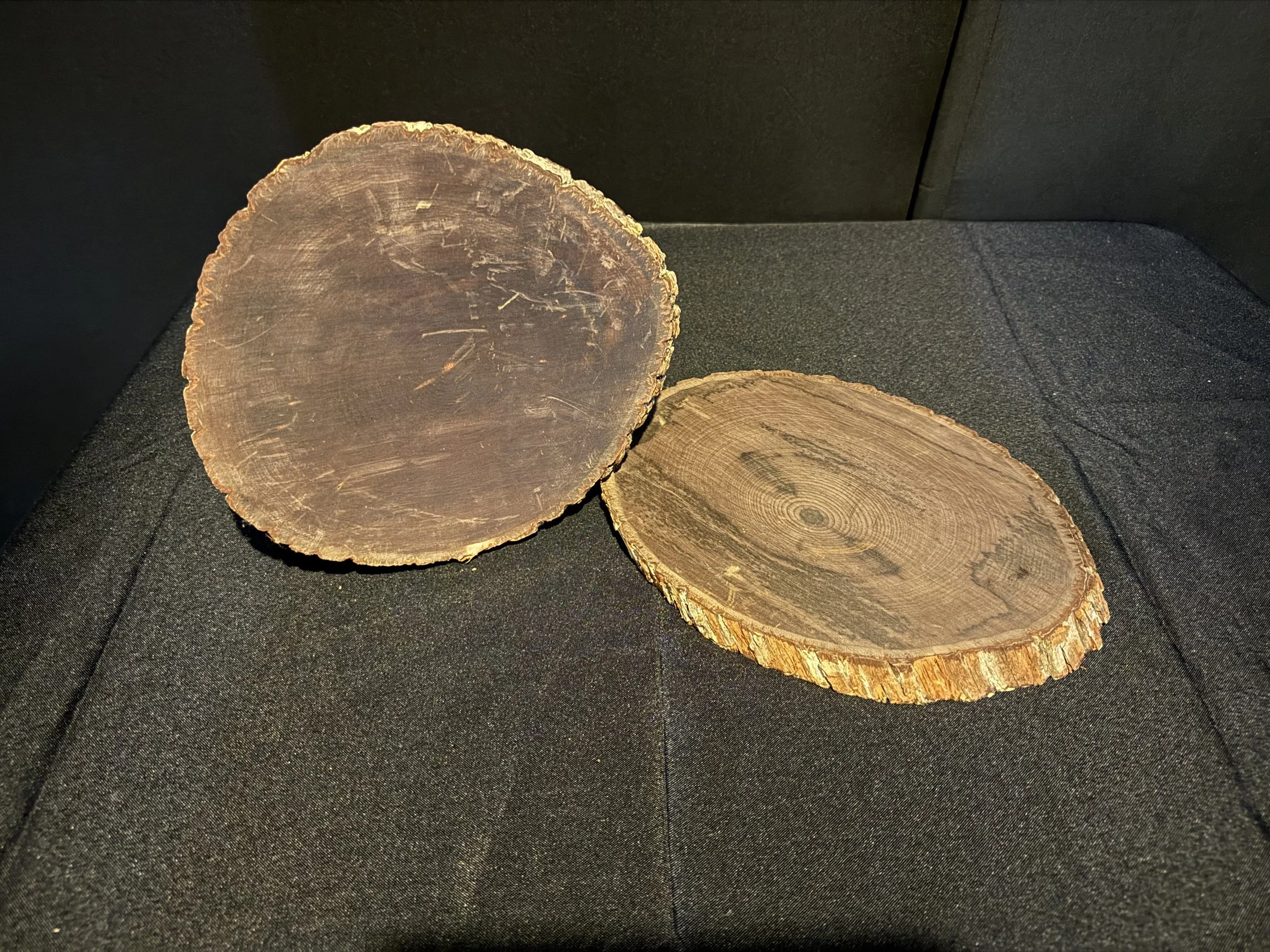 Dark Wood Center Pieces