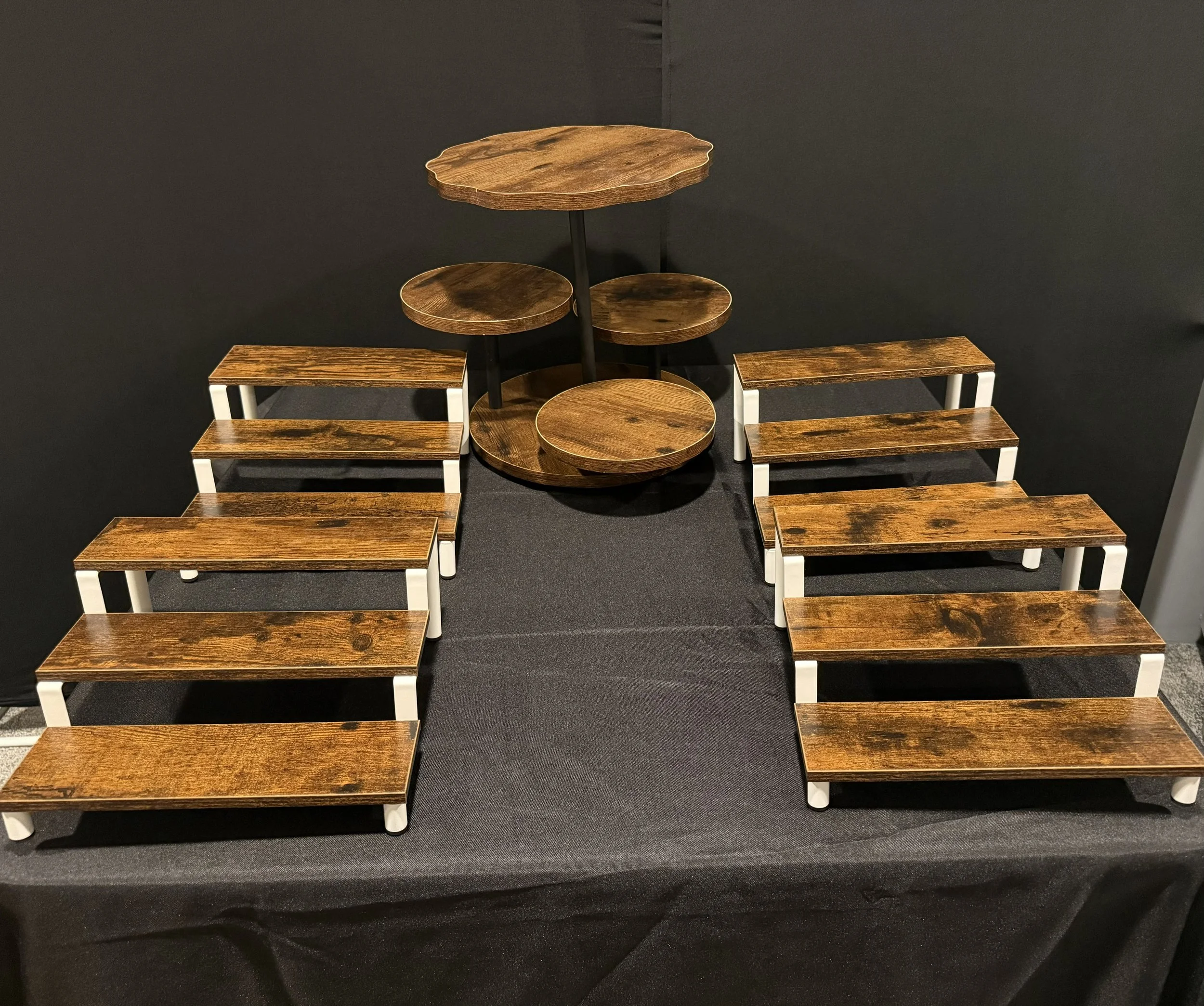 Wooden Desert Stands