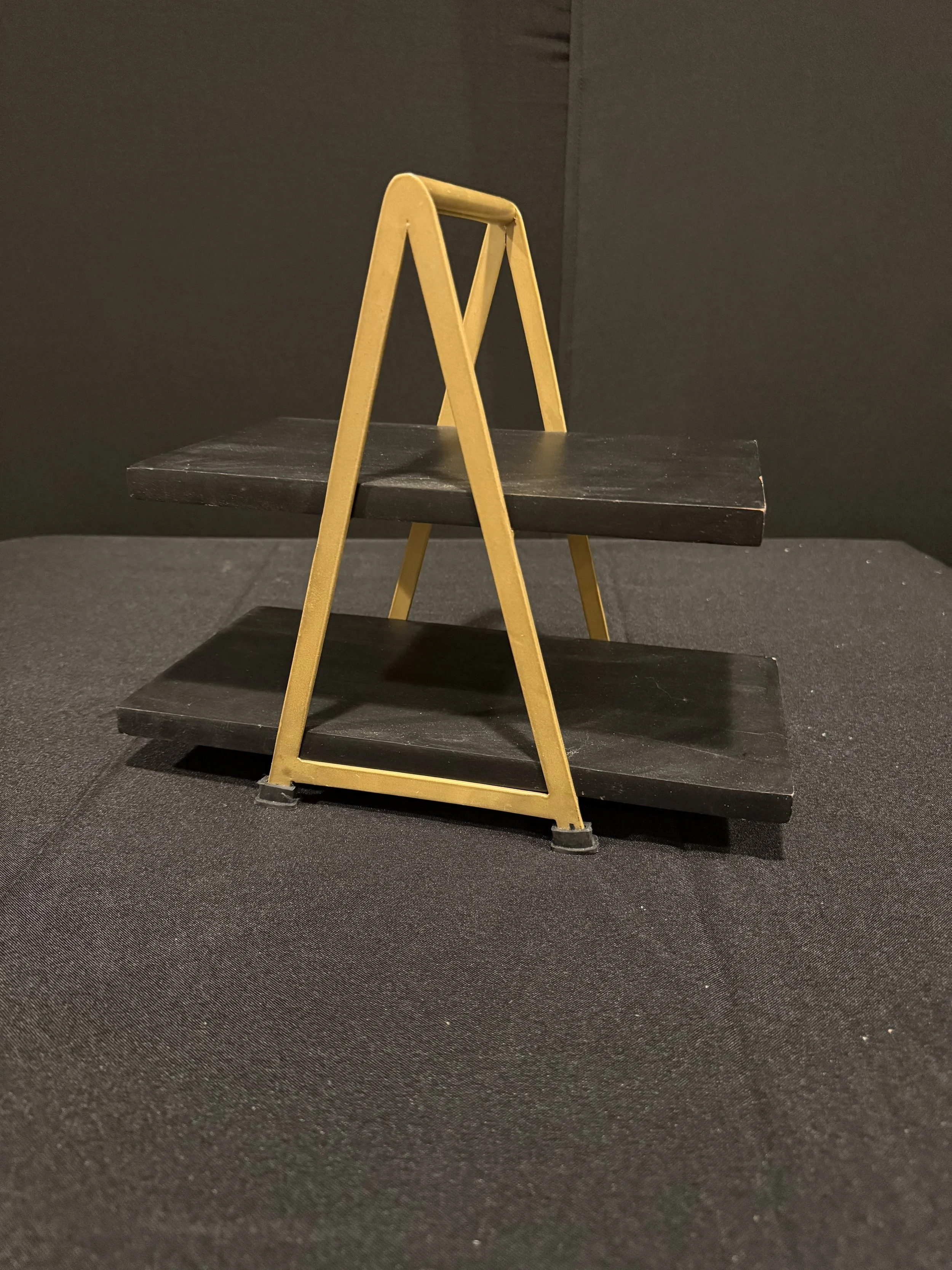 Black and Gold Stand