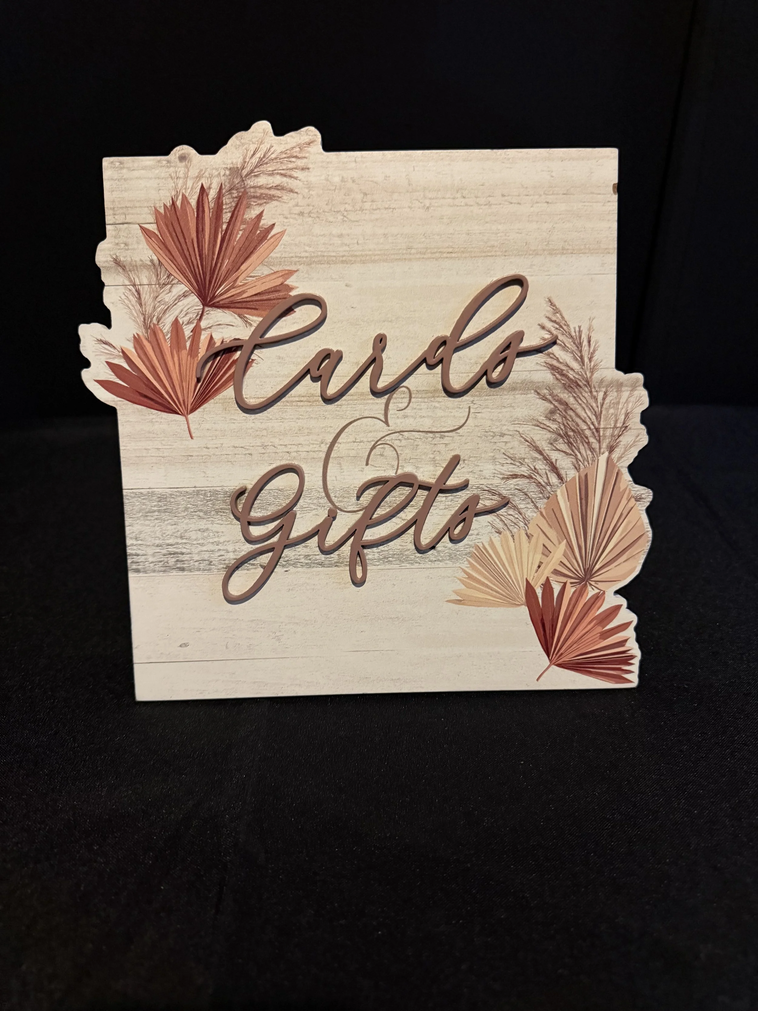 Gift Card Sign