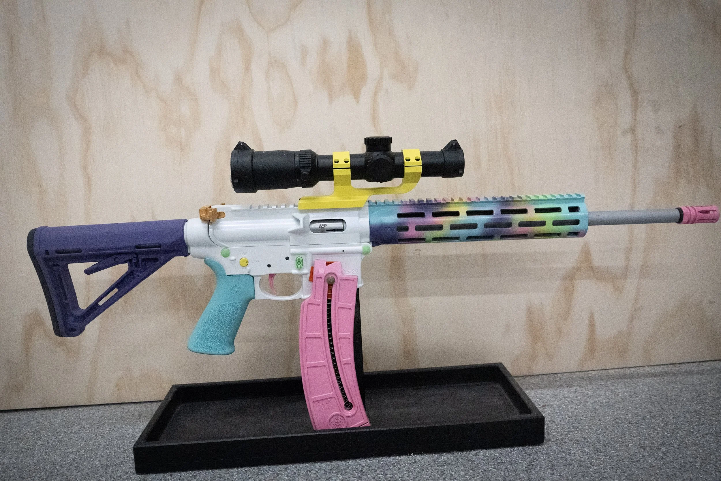 A Cerakote work example from Tactical Penguin in northern Utah.