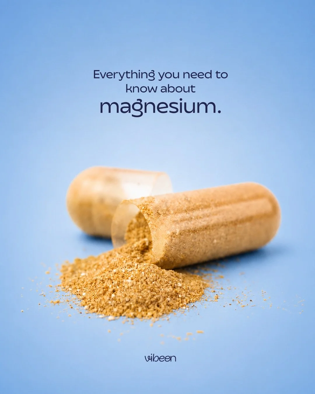 Not all magnesium is the same. ☁️

Swipe to learn more about magnesium, the different forms, and how Vibeen combines 4 types into one simple routine. ✨