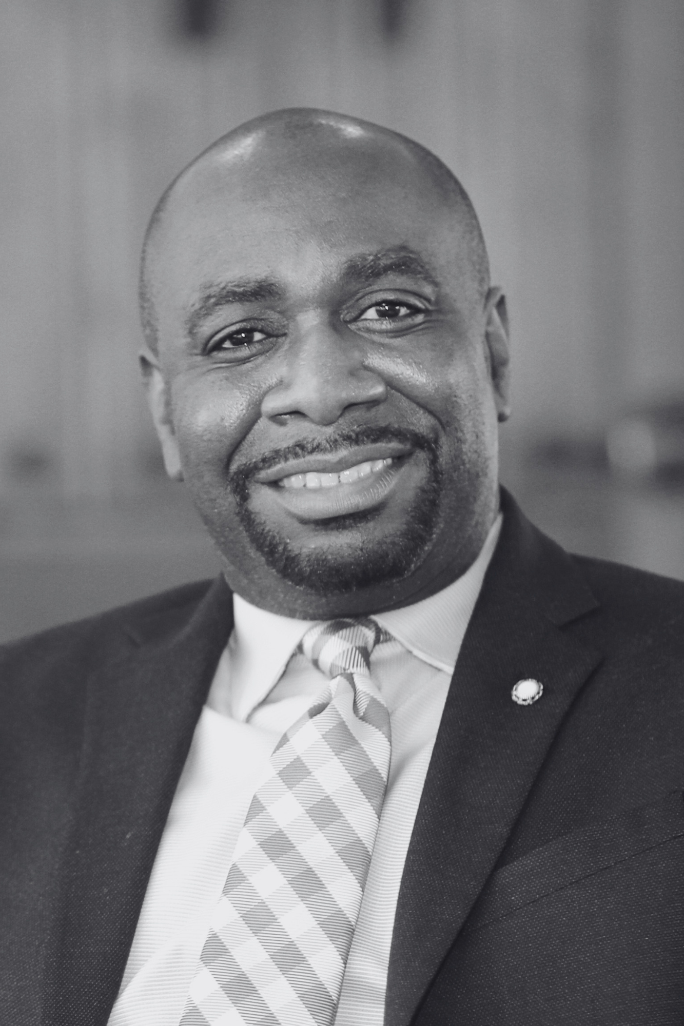 Black and white portrait of Dr. Renea Brathwaite
