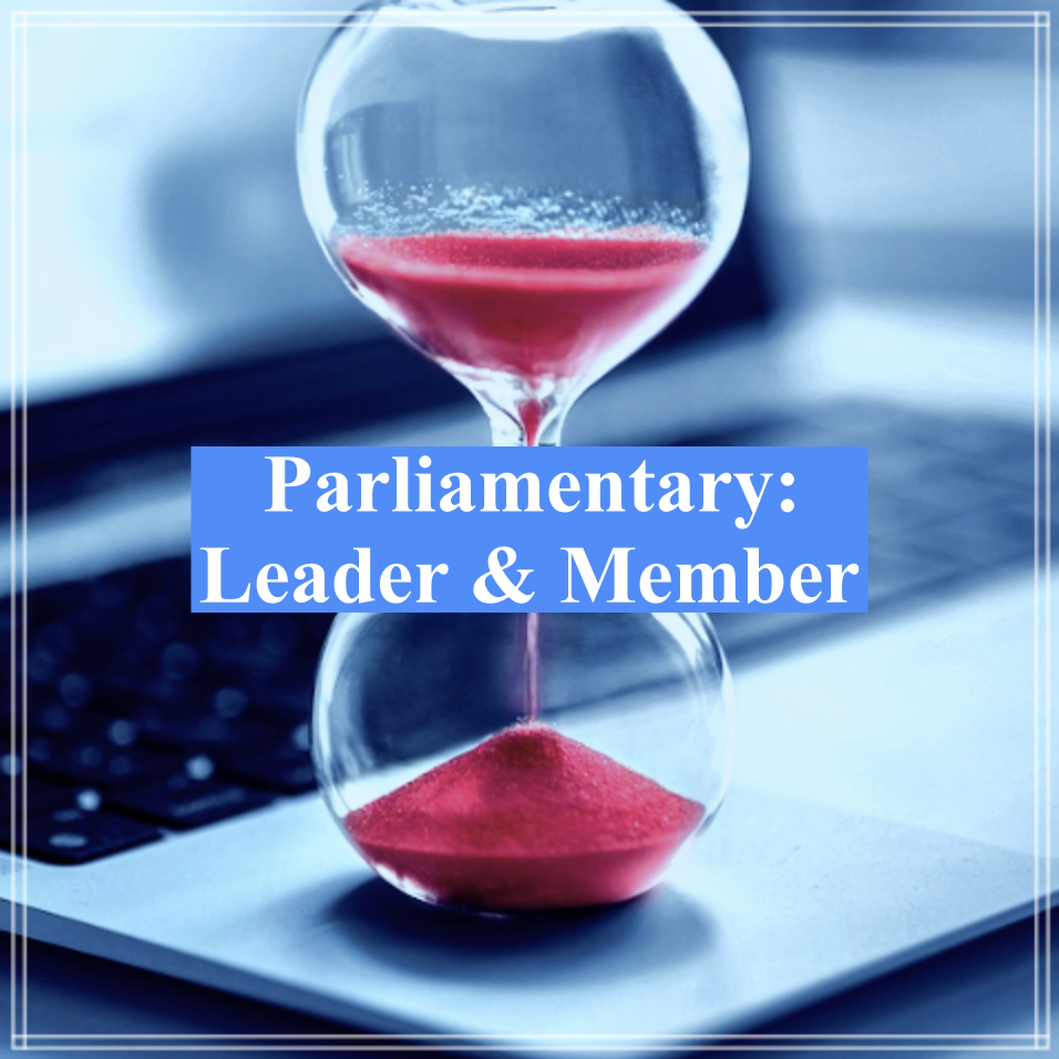Parli Course: Leader & Member