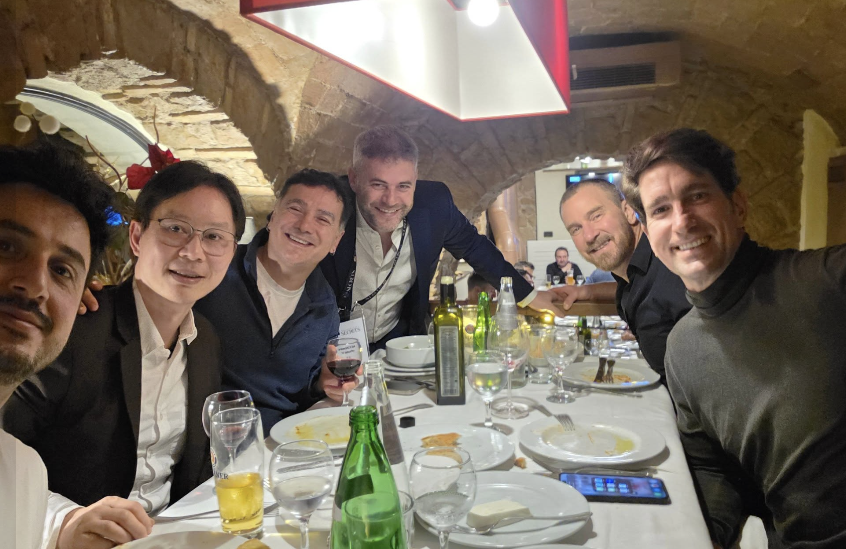 Doctor Dominic with other great international surgeons