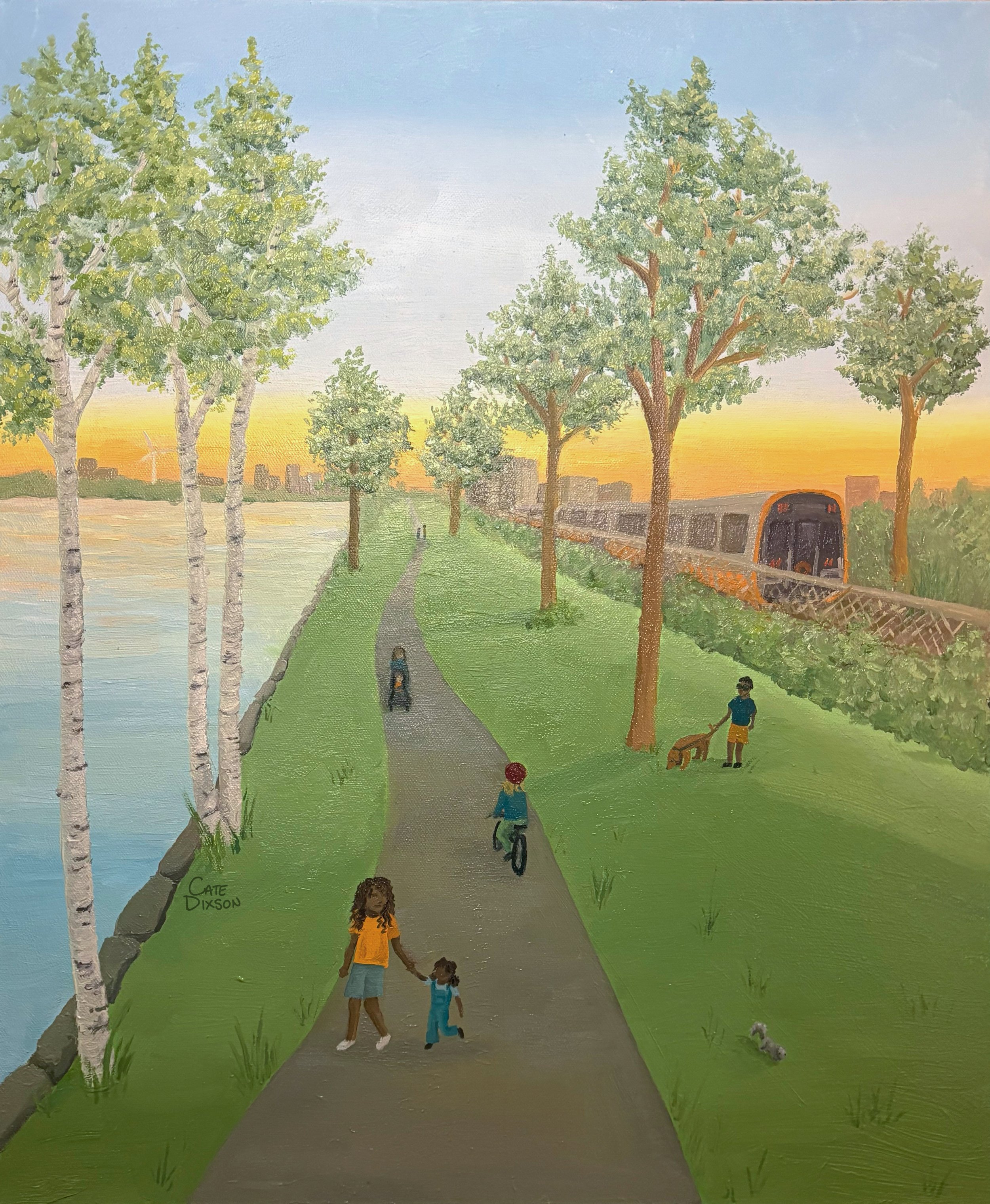 Alewife Brook to Mystic River Greenway