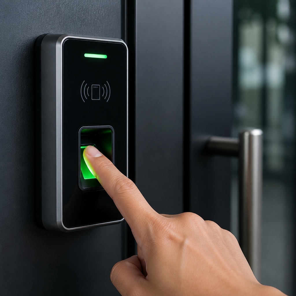 Smart doors with fingerprint access for Dallas homes
