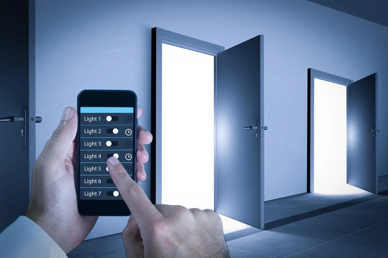 Smart door upgrade with modern access technology in Dallas, TX