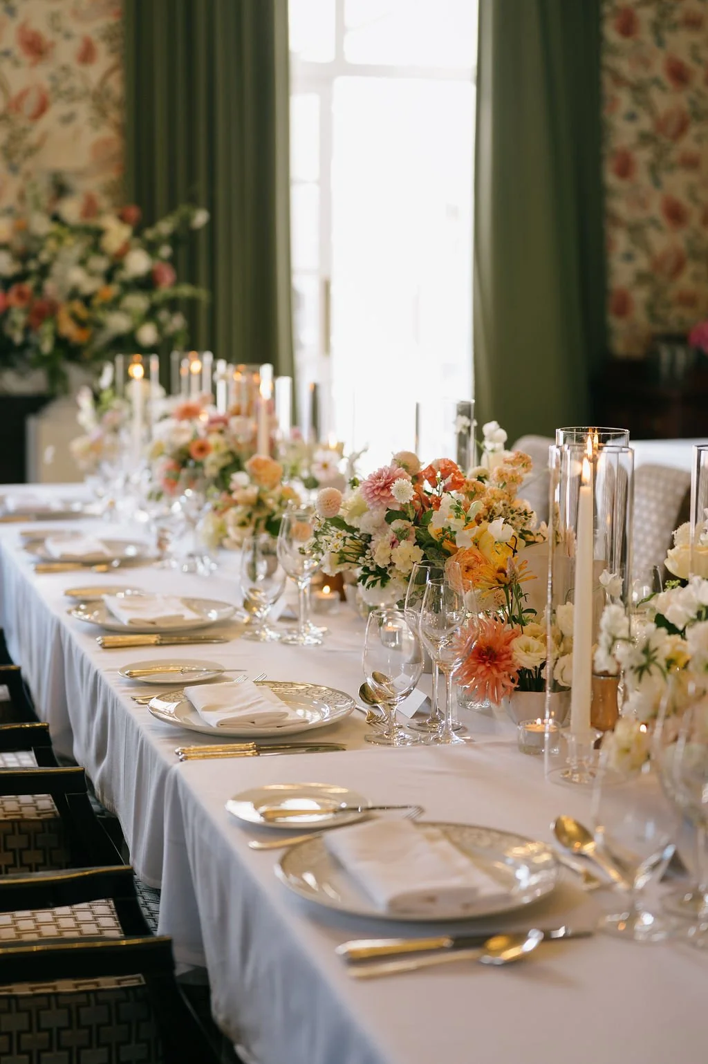 Garden Party Wedding Flowers - Surrey Wedding Florist - Four Seasons Hampshire Wedding