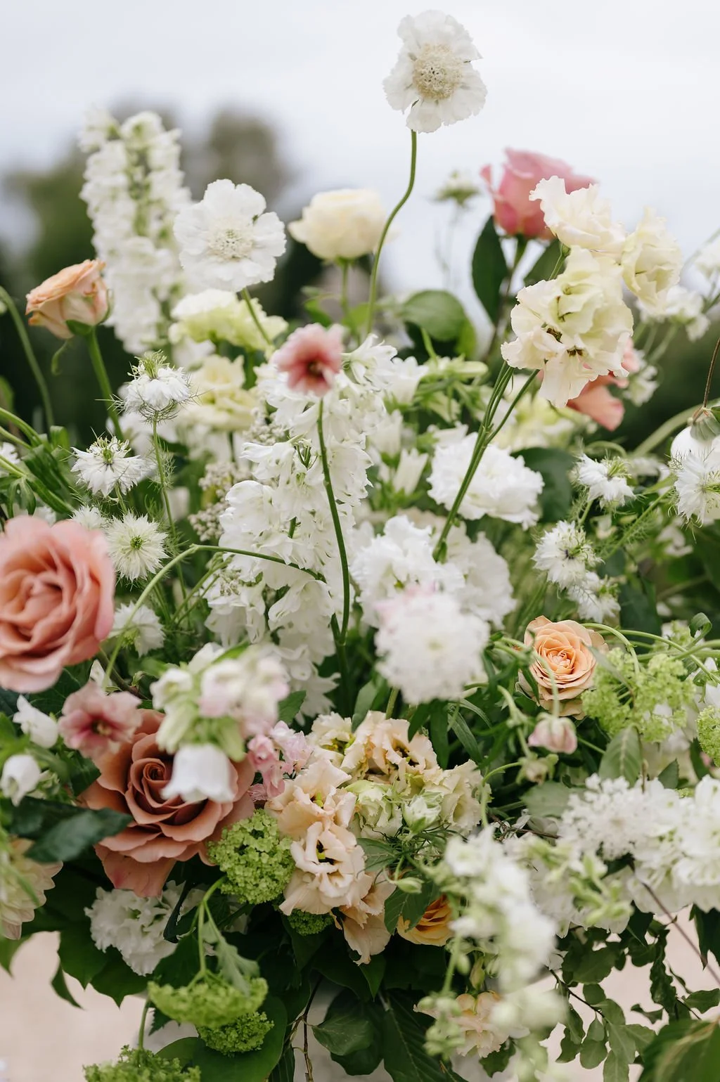 Garden Party Wedding Flowers - Surrey Wedding Florist - Four Seasons Hampshire Wedding