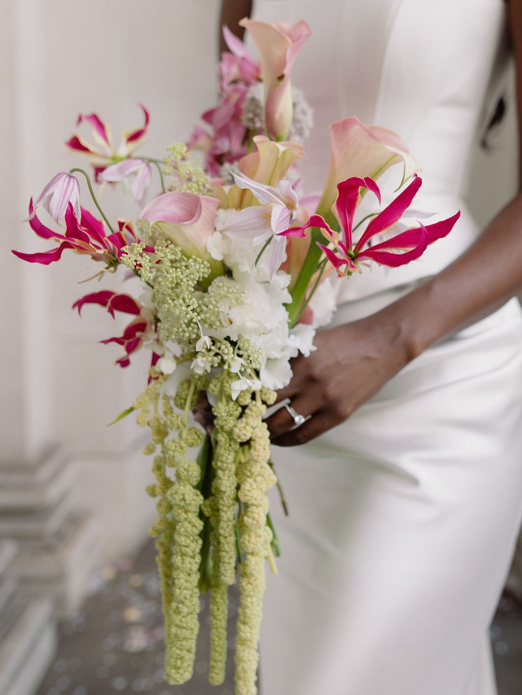 Colourful Wedding Flowers - London Wedding Florist - Savile Club Wedding