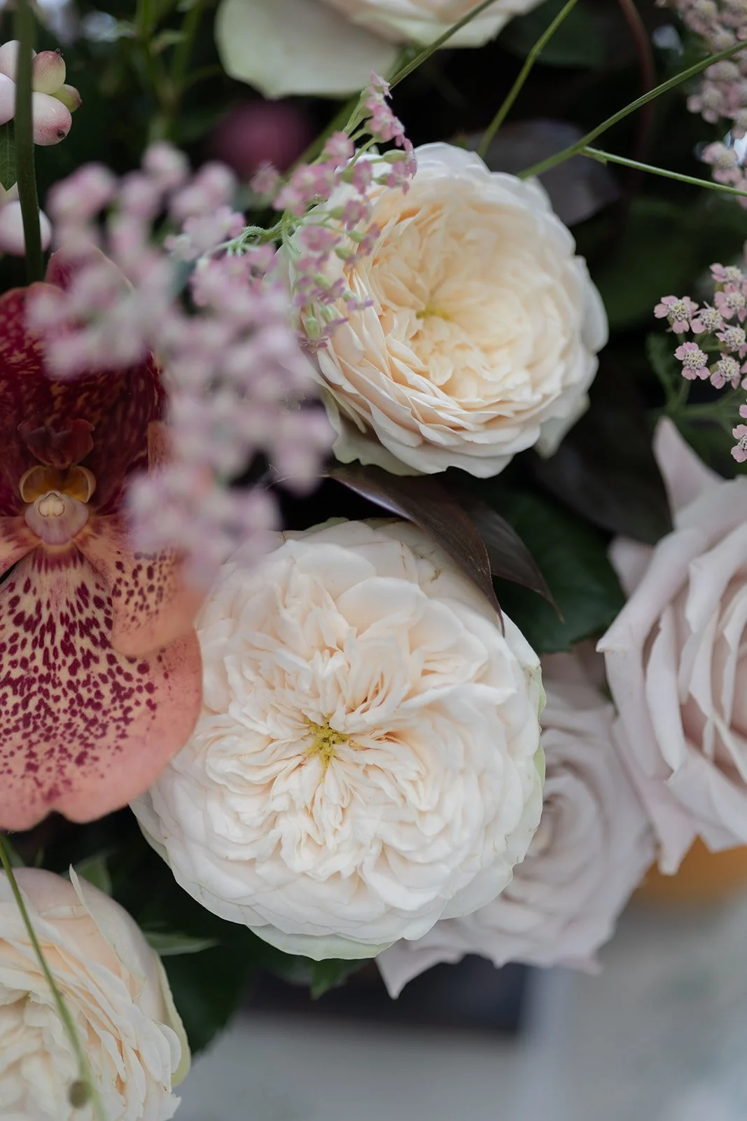 Dramatic Wedding Flowers - Hampshire Wedding Florist - Somerley House Wedding Flowers