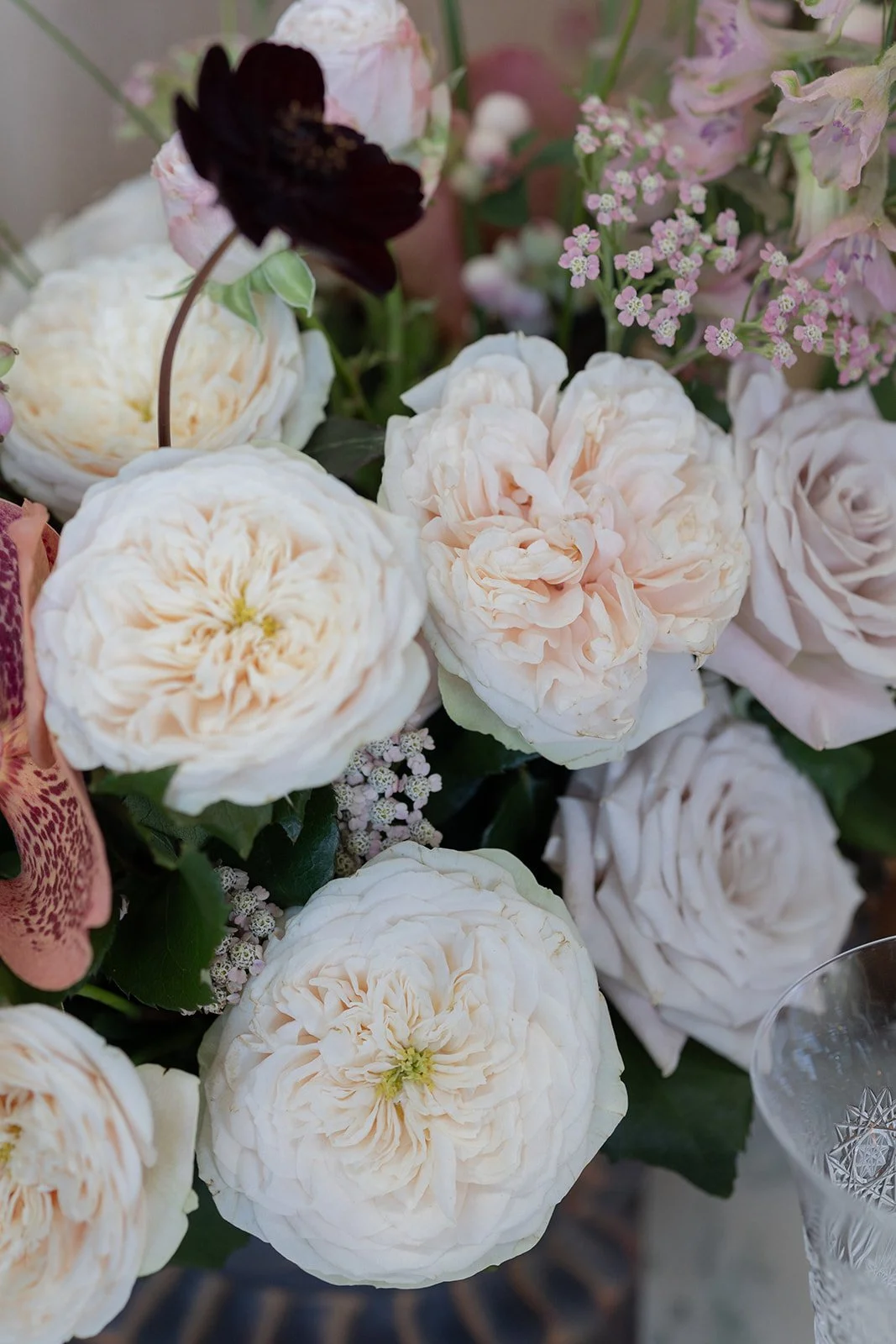 Dramatic Wedding Flowers - Hampshire Wedding Florist - Somerley House Wedding Flowers