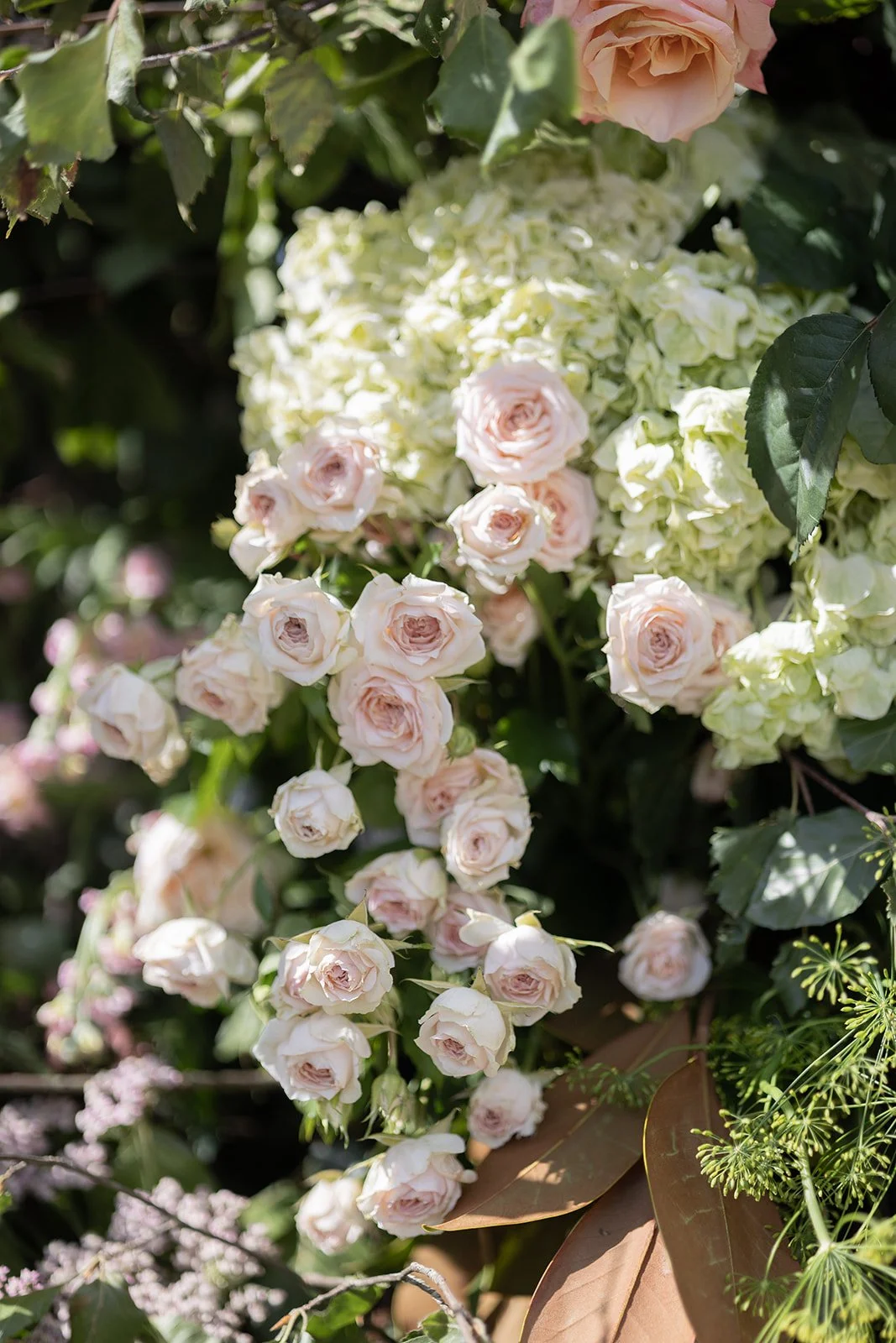 Dramatic Wedding Flowers - Hampshire Wedding Florist - Somerley House Wedding Flowers