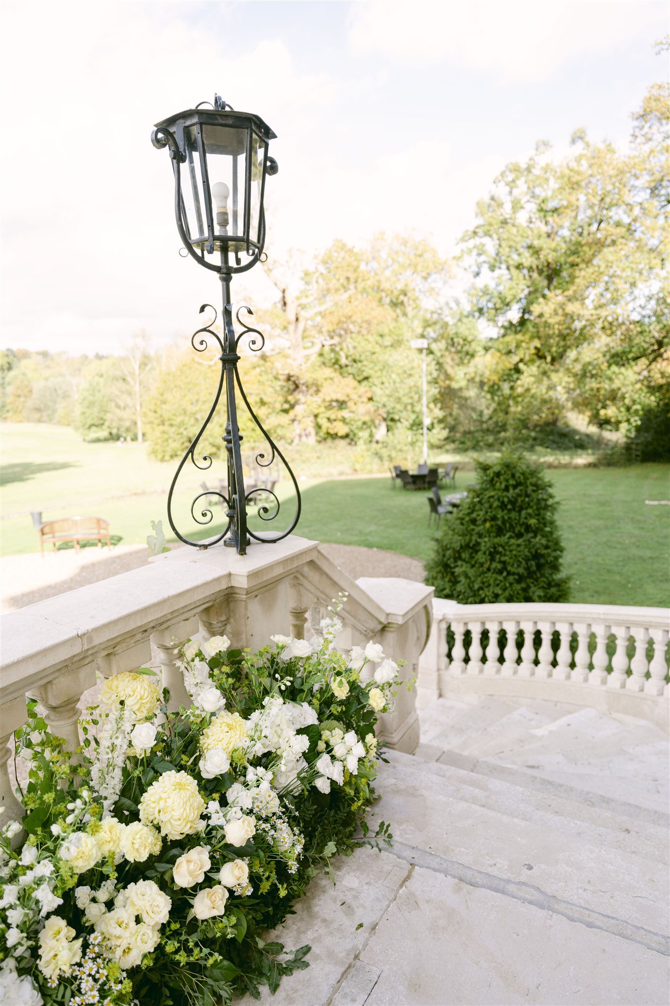 Butter Yellow Wedding Flowers - Surrey Wedding Florist - Botleys Mansion Wedding Flowers