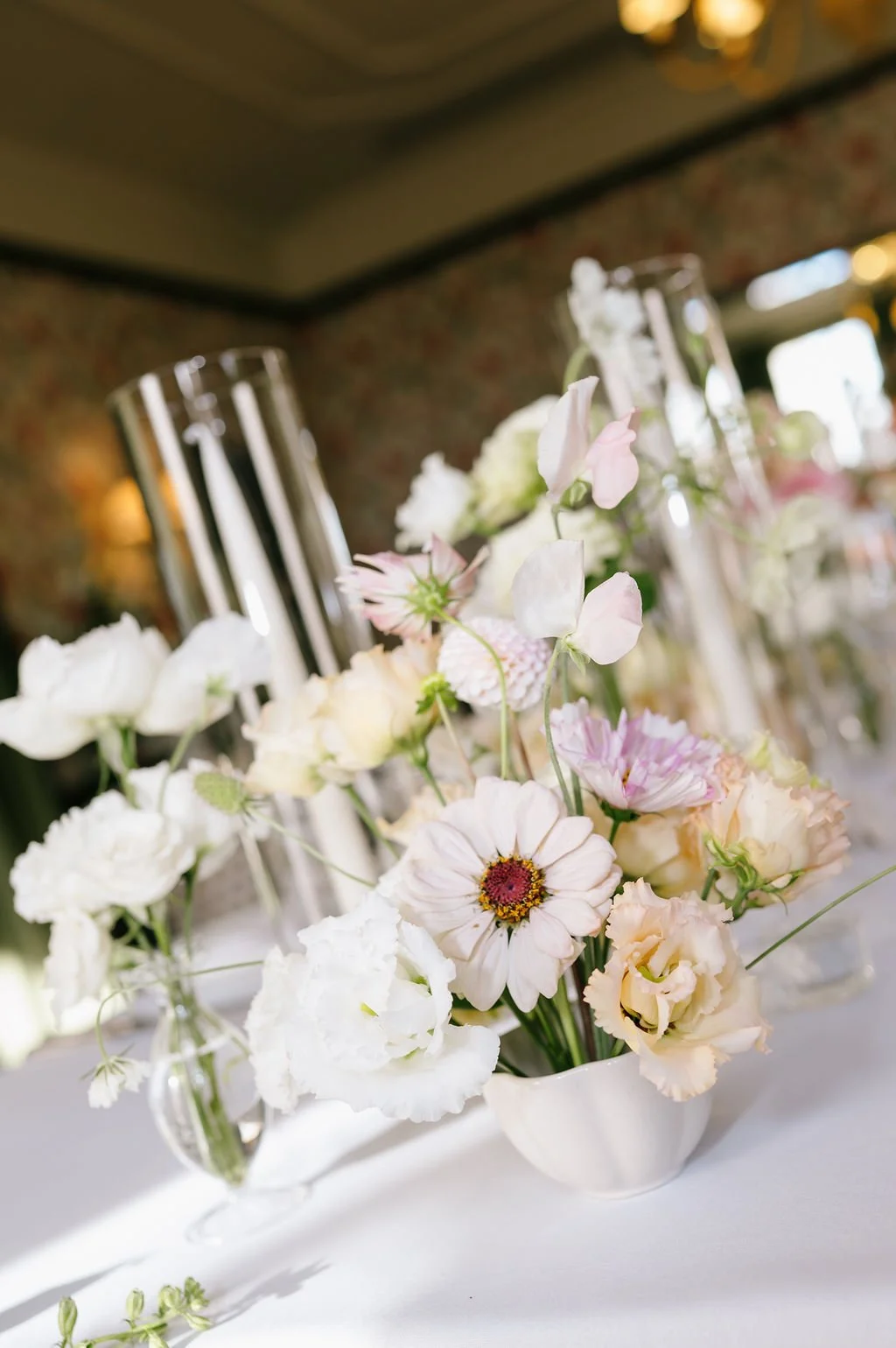Garden Party Wedding Flowers - Surrey Wedding Florist - Four Seasons Hampshire Wedding