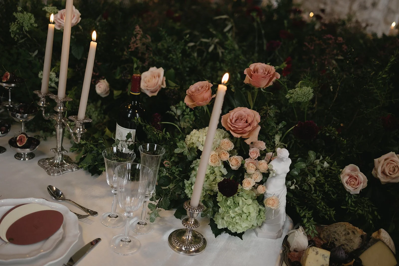 White and Pink Wedding Flowers - Dorset Wedding Florist - Lulworth Castle Wedding